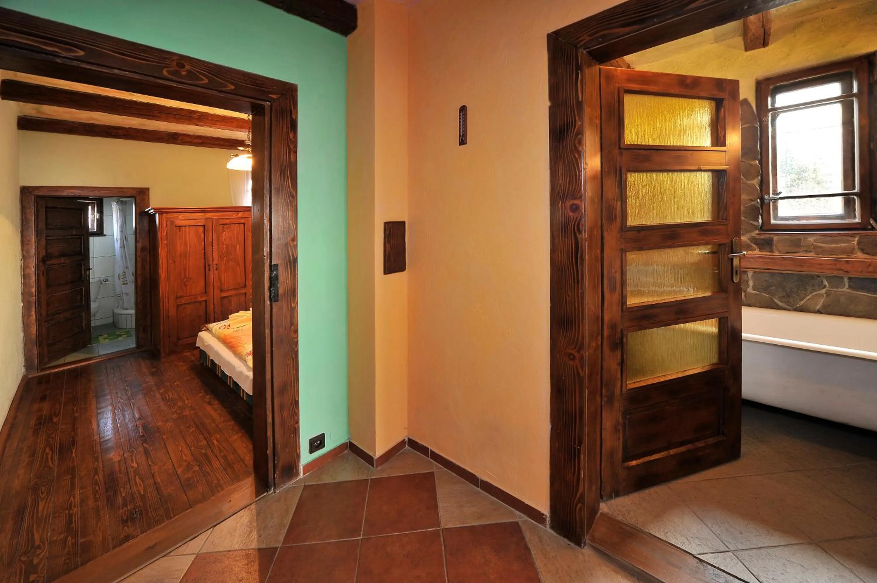 Bathroom in Apartmány Village