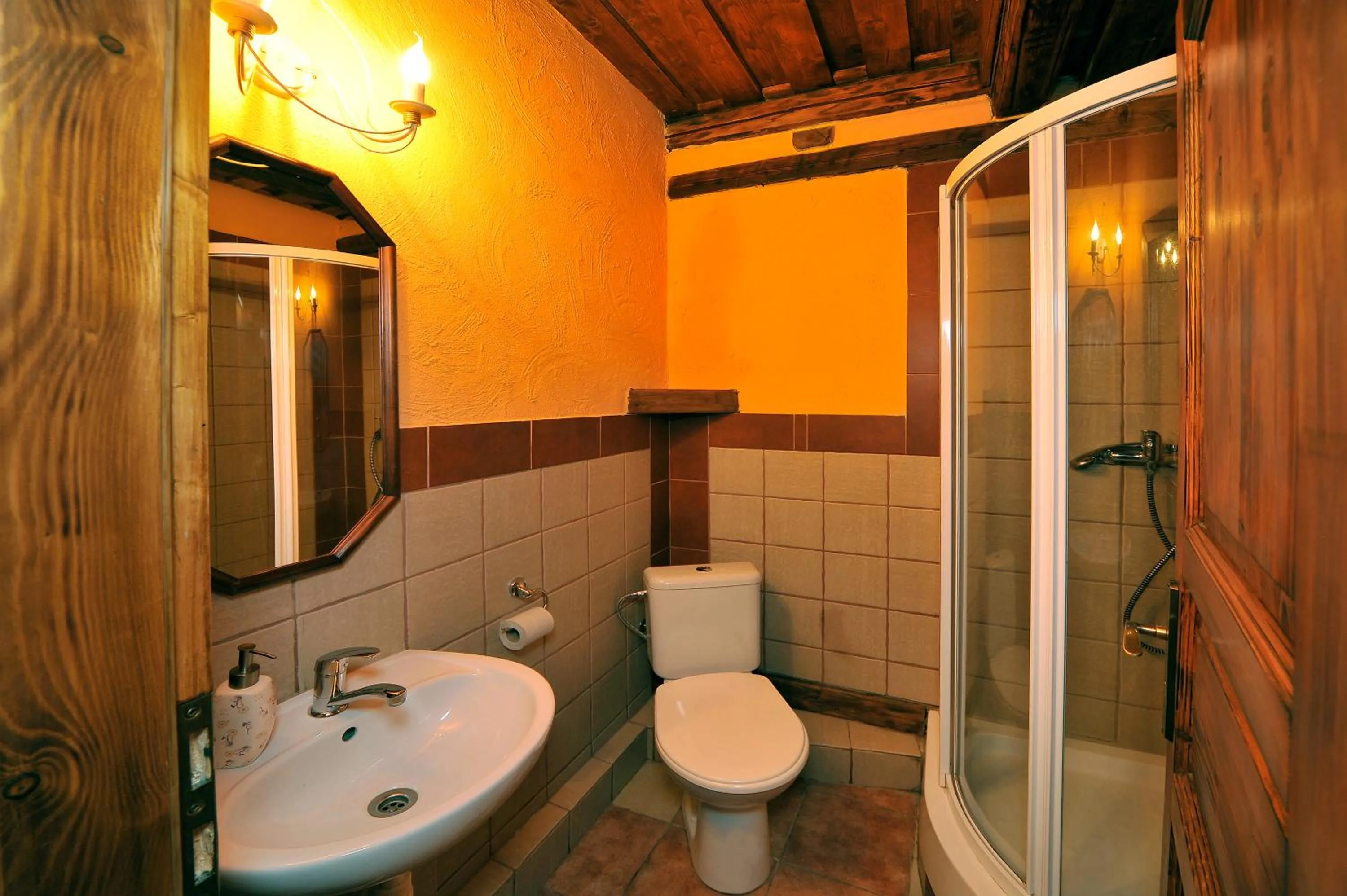 Shower in Apartmány Village