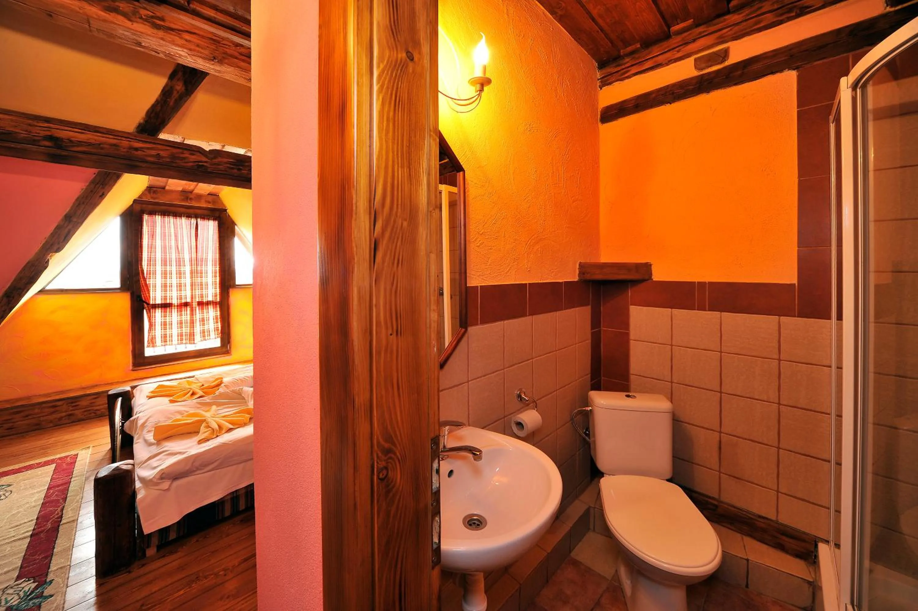 Shower in Apartmány Village