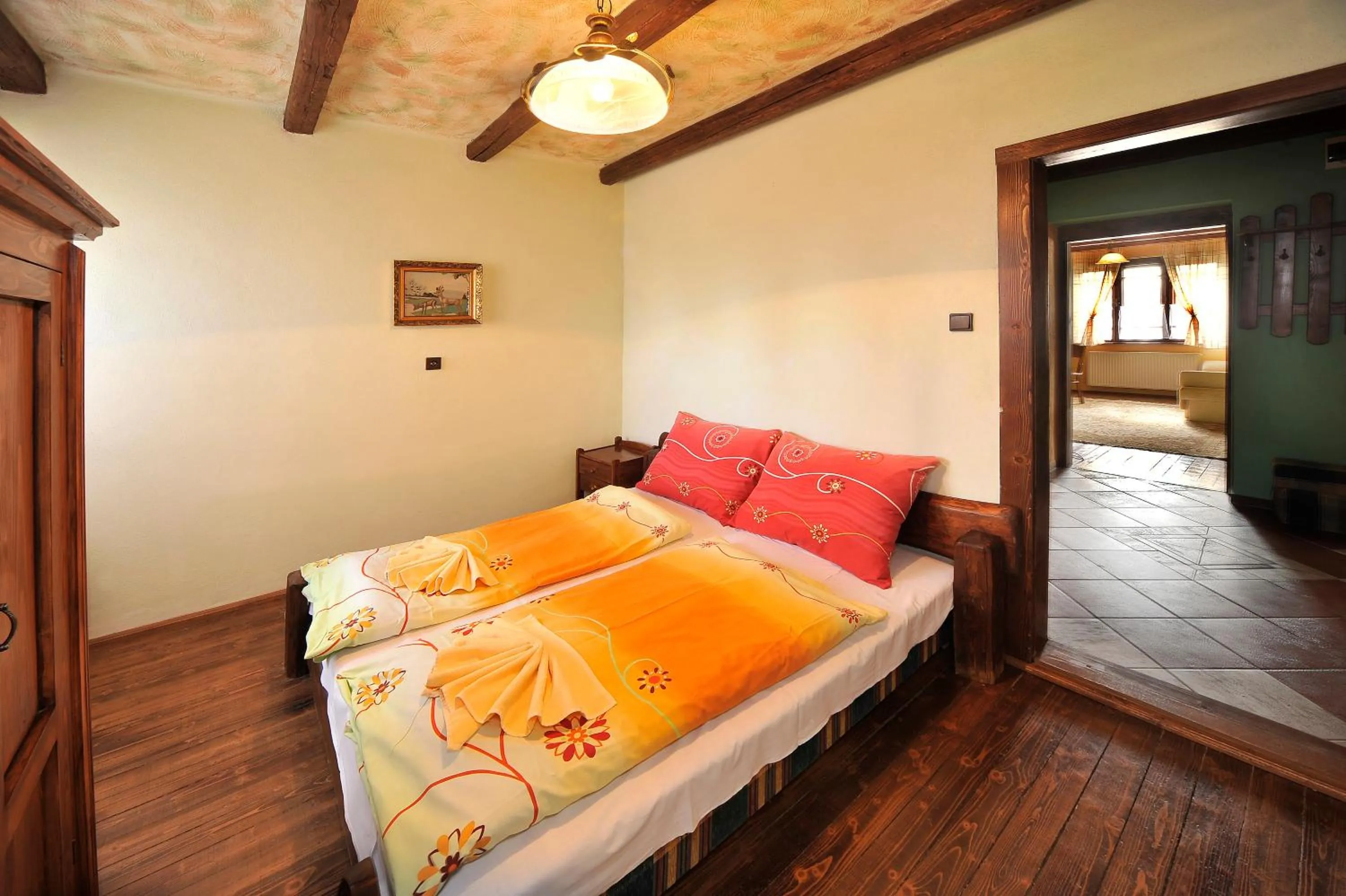 Decorative detail in Apartmány Village