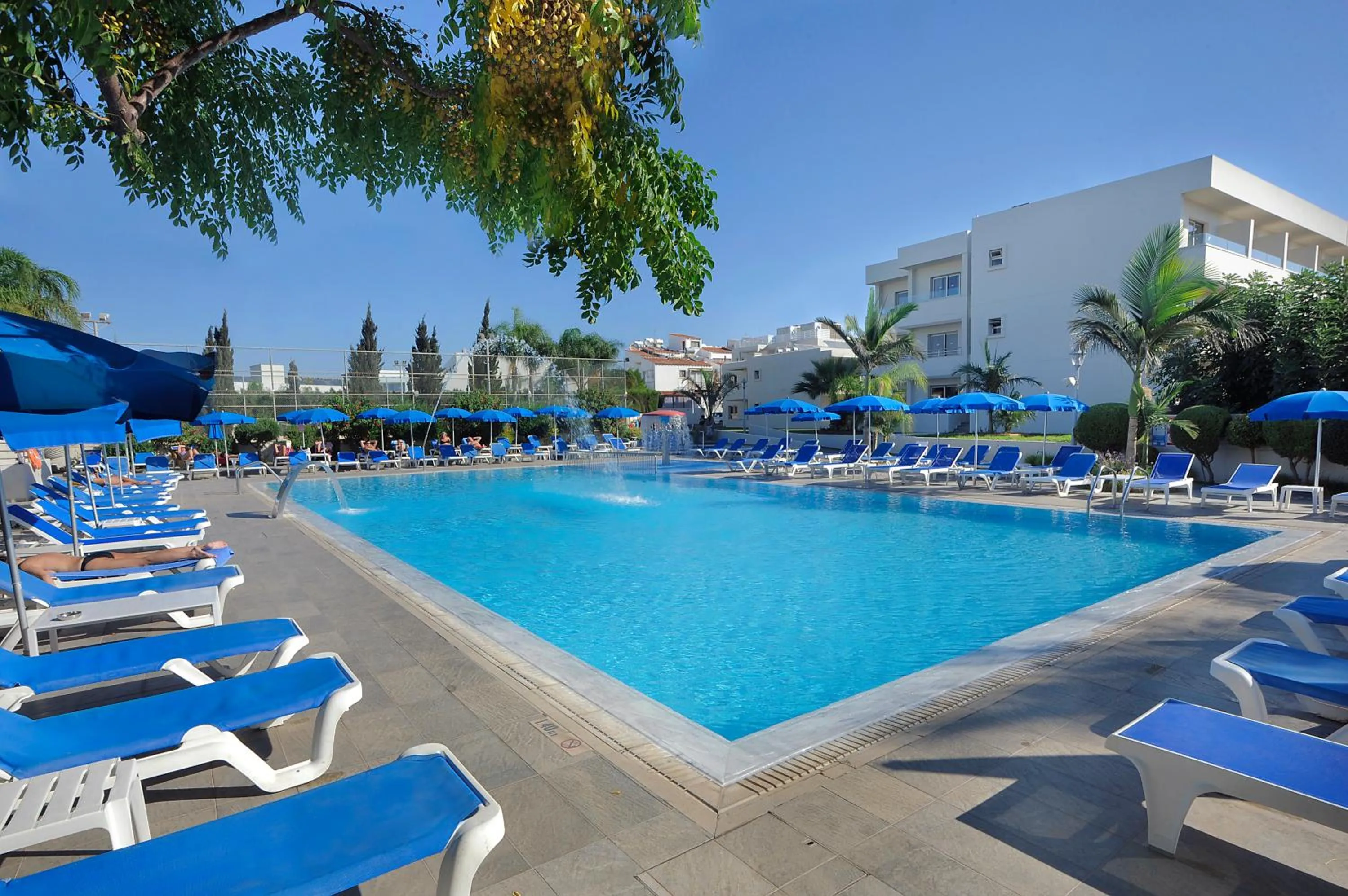 Swimming pool in Euronapa Hotel Apartments