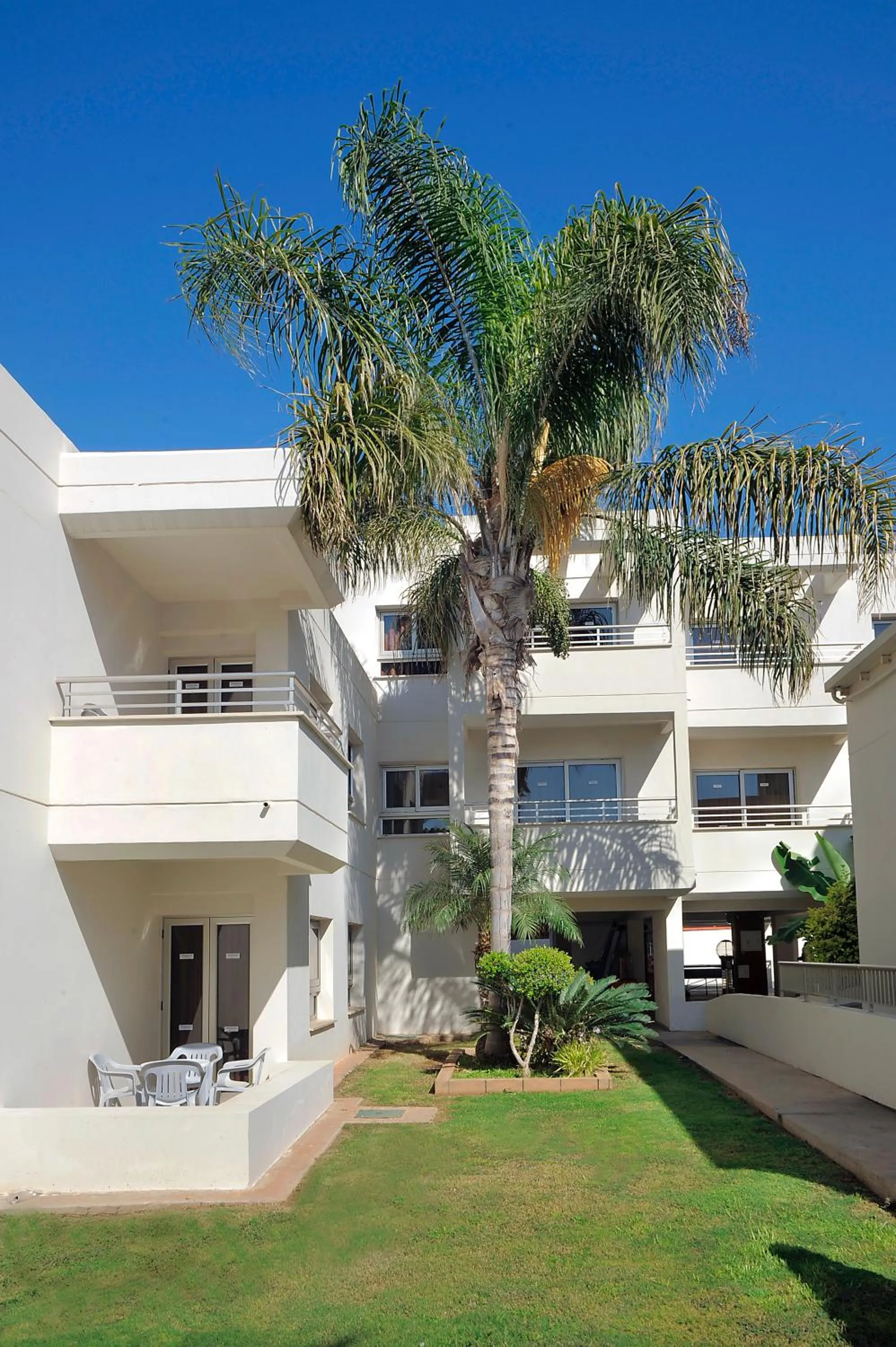 Property building in Euronapa Hotel Apartments