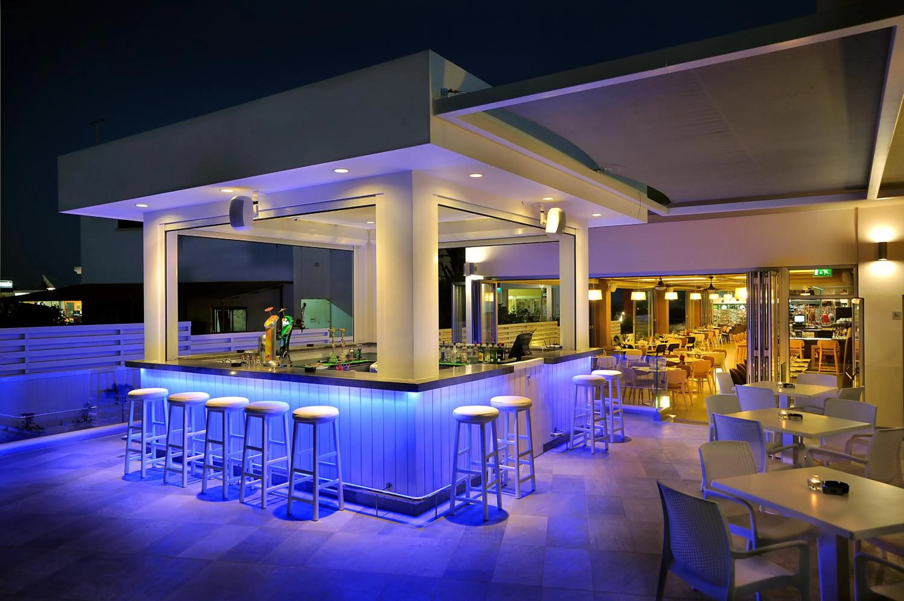 Lounge or bar in Euronapa Hotel Apartments