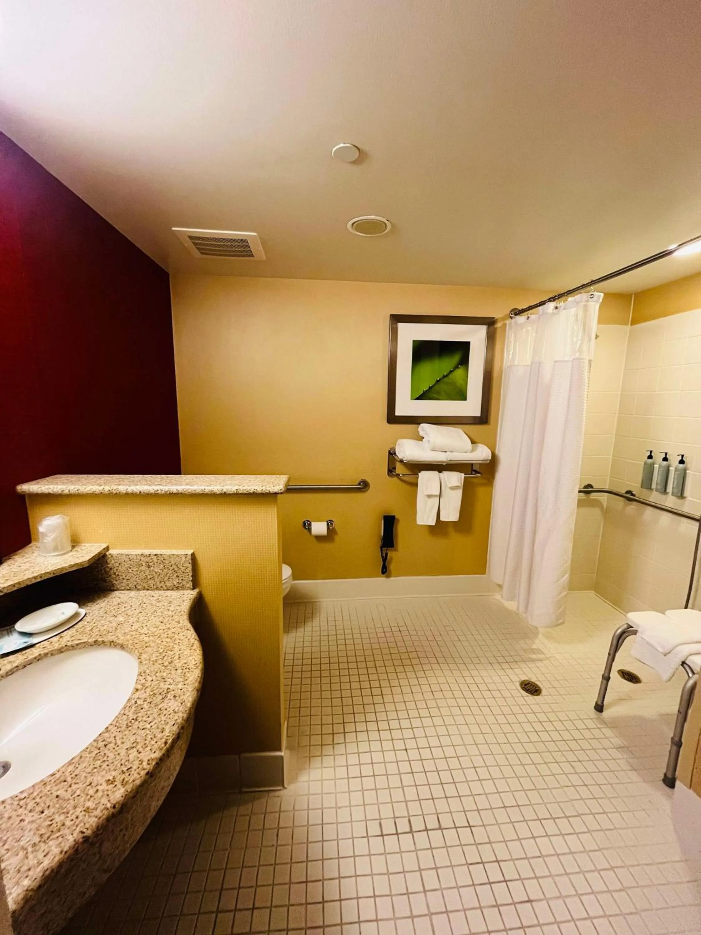 Bathroom in Courtyard by Marriott Junction City