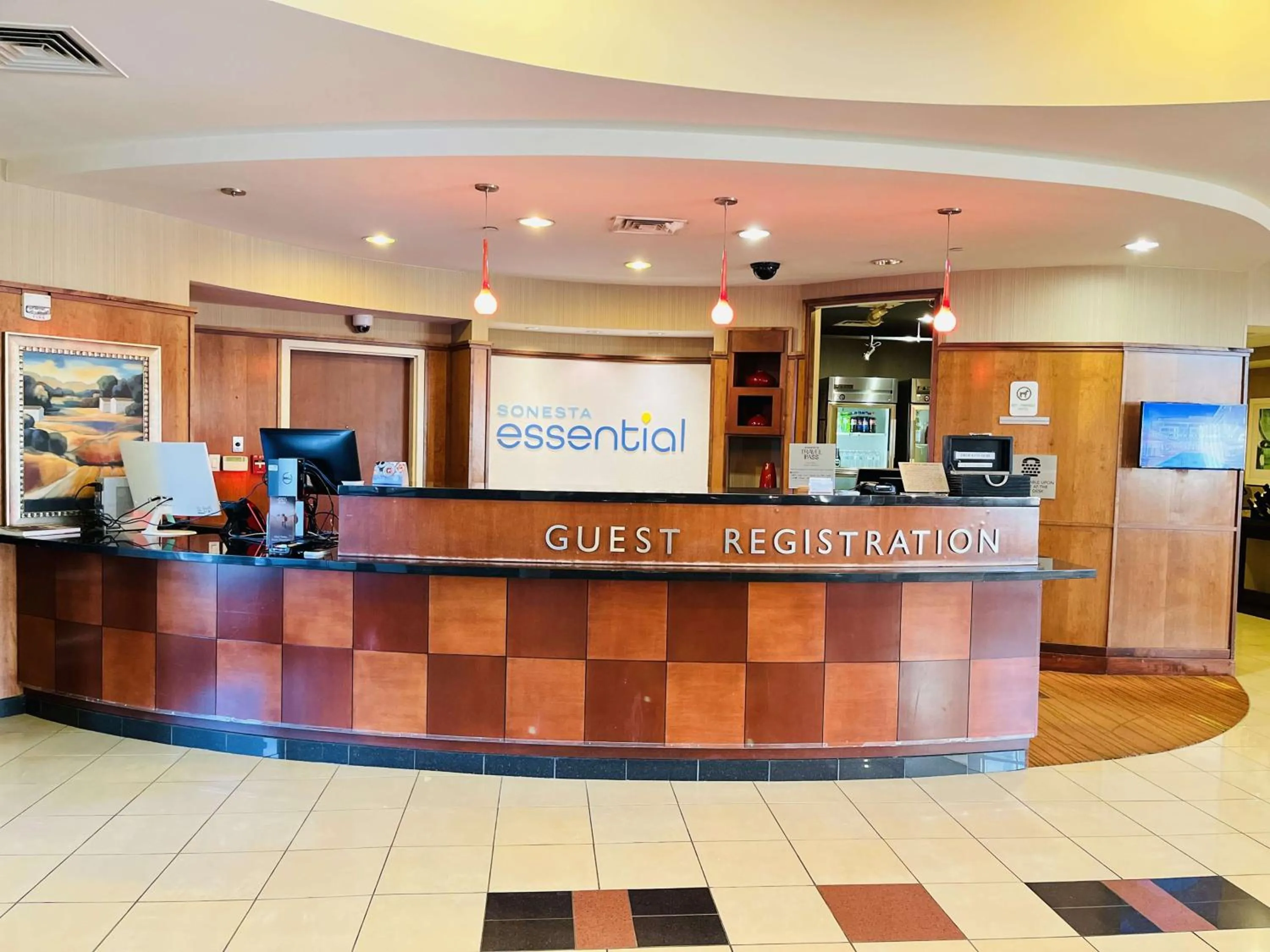 Lobby or reception in Courtyard by Marriott Junction City