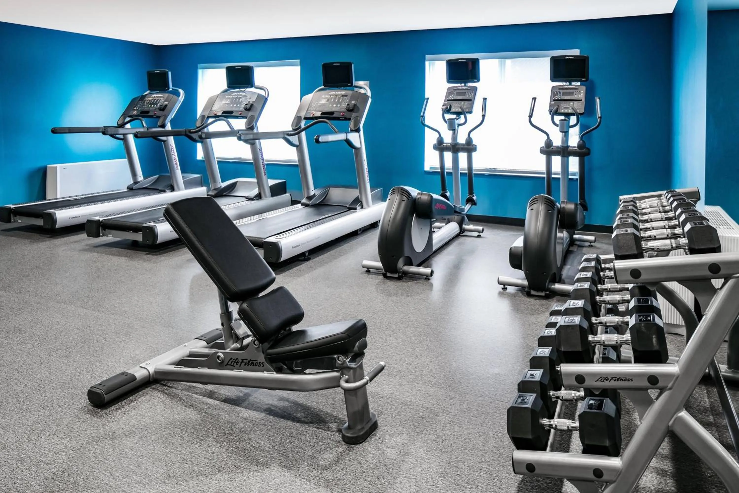 Fitness centre/facilities in Fairfield Inn Manhattan, Kansas