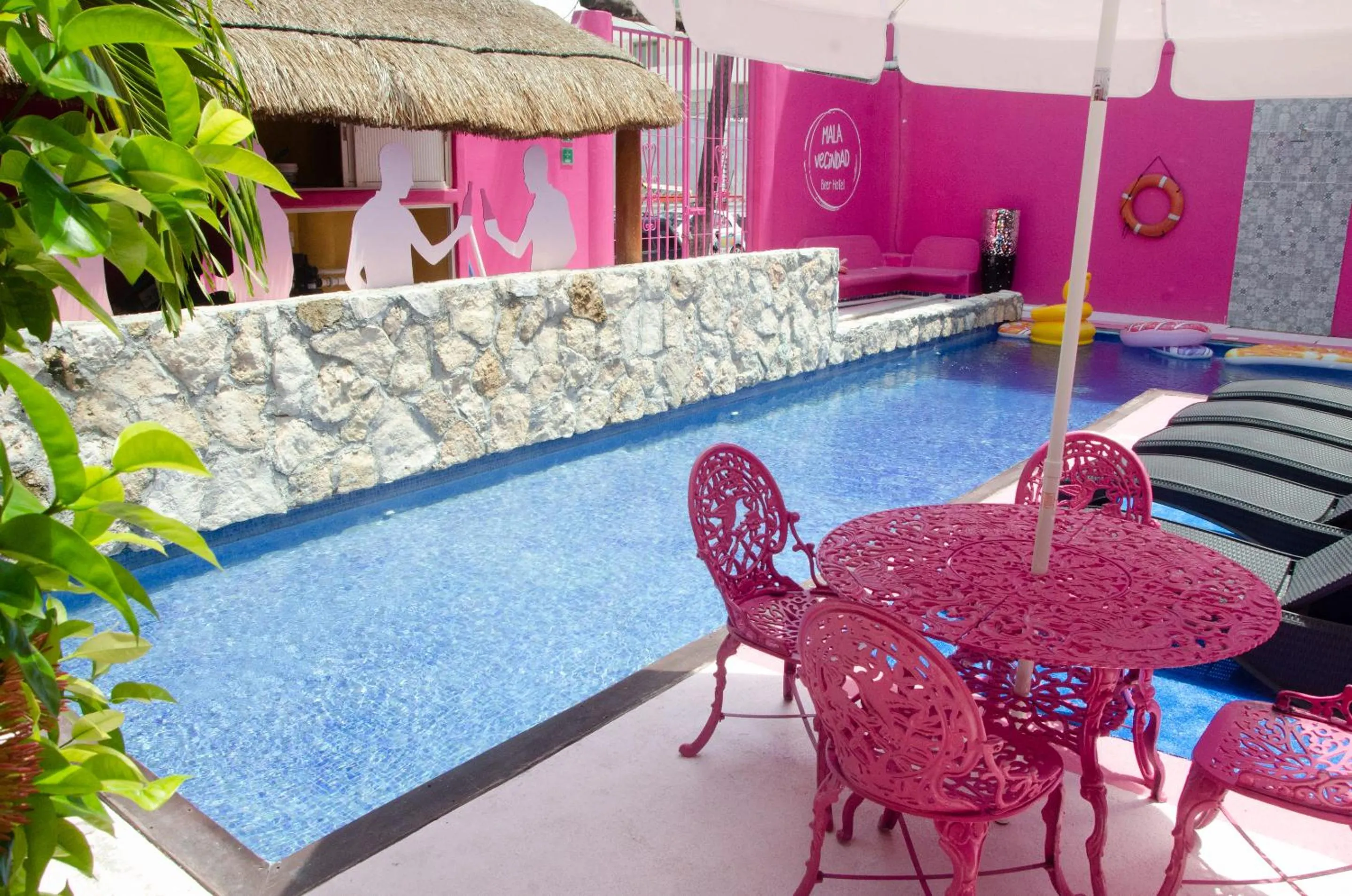 Swimming pool in Santuario Playa