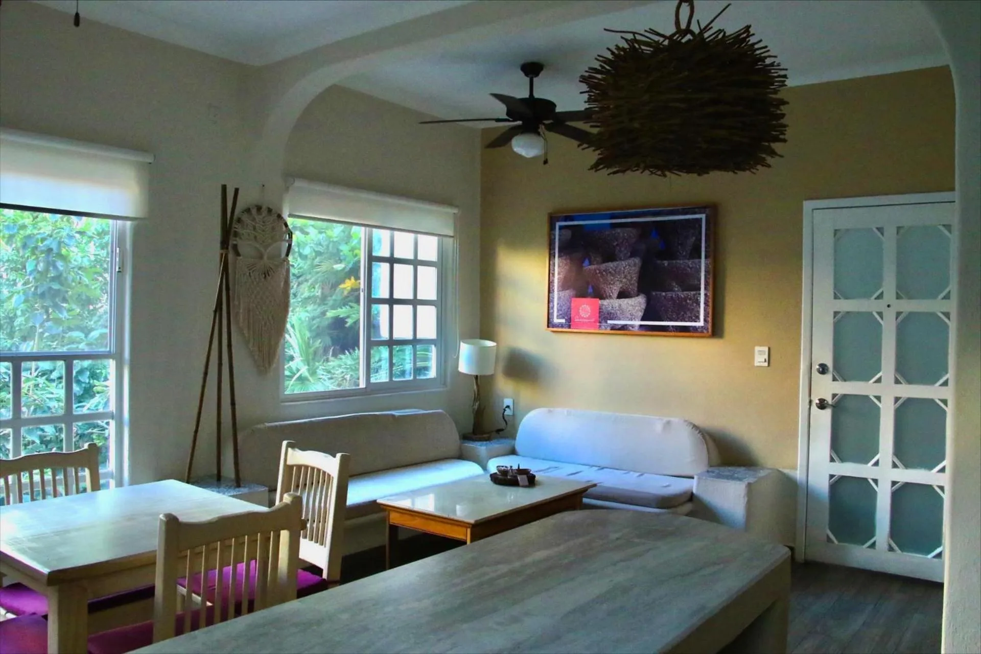 Living room in Santuario Playa