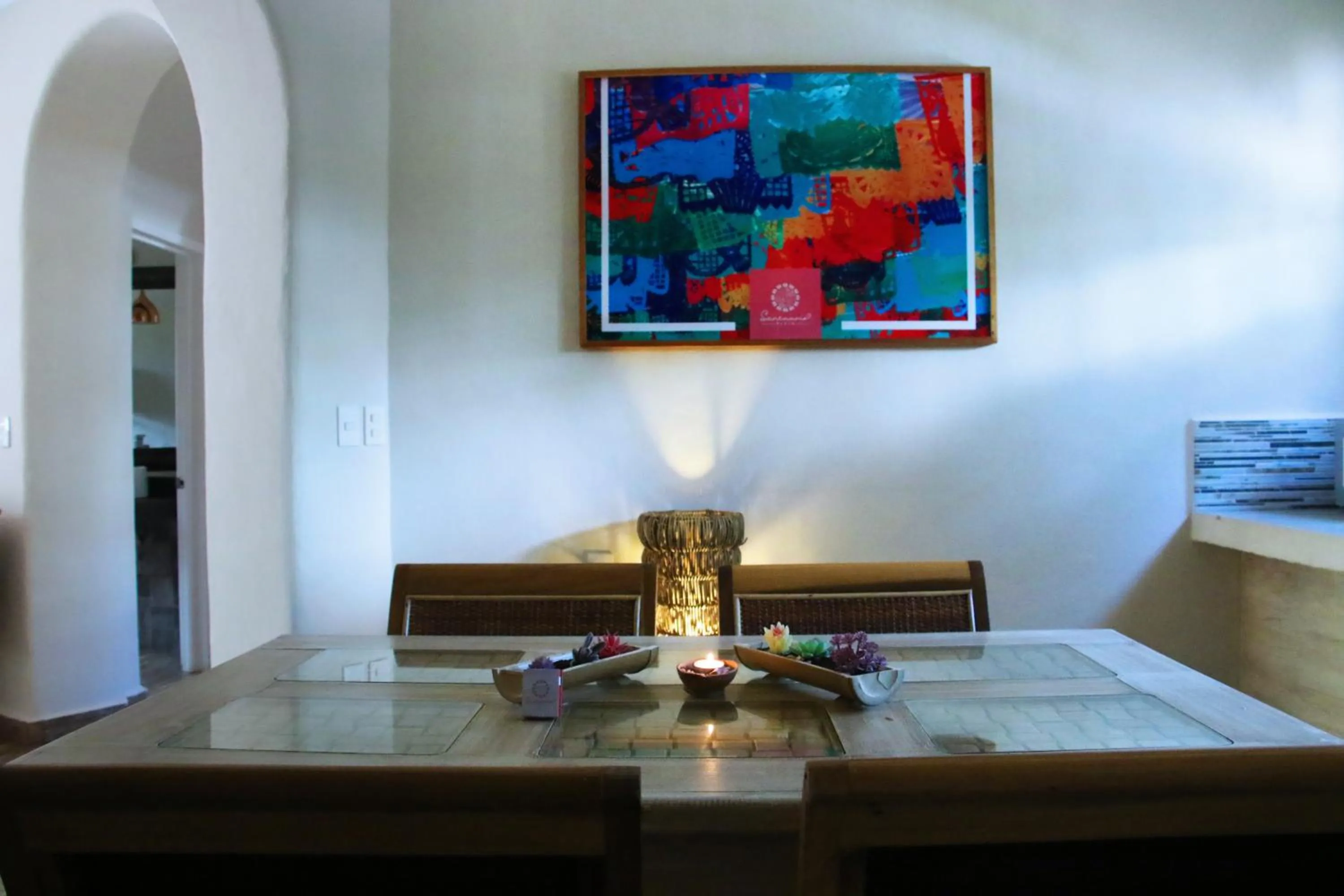 Dining area in Santuario Playa