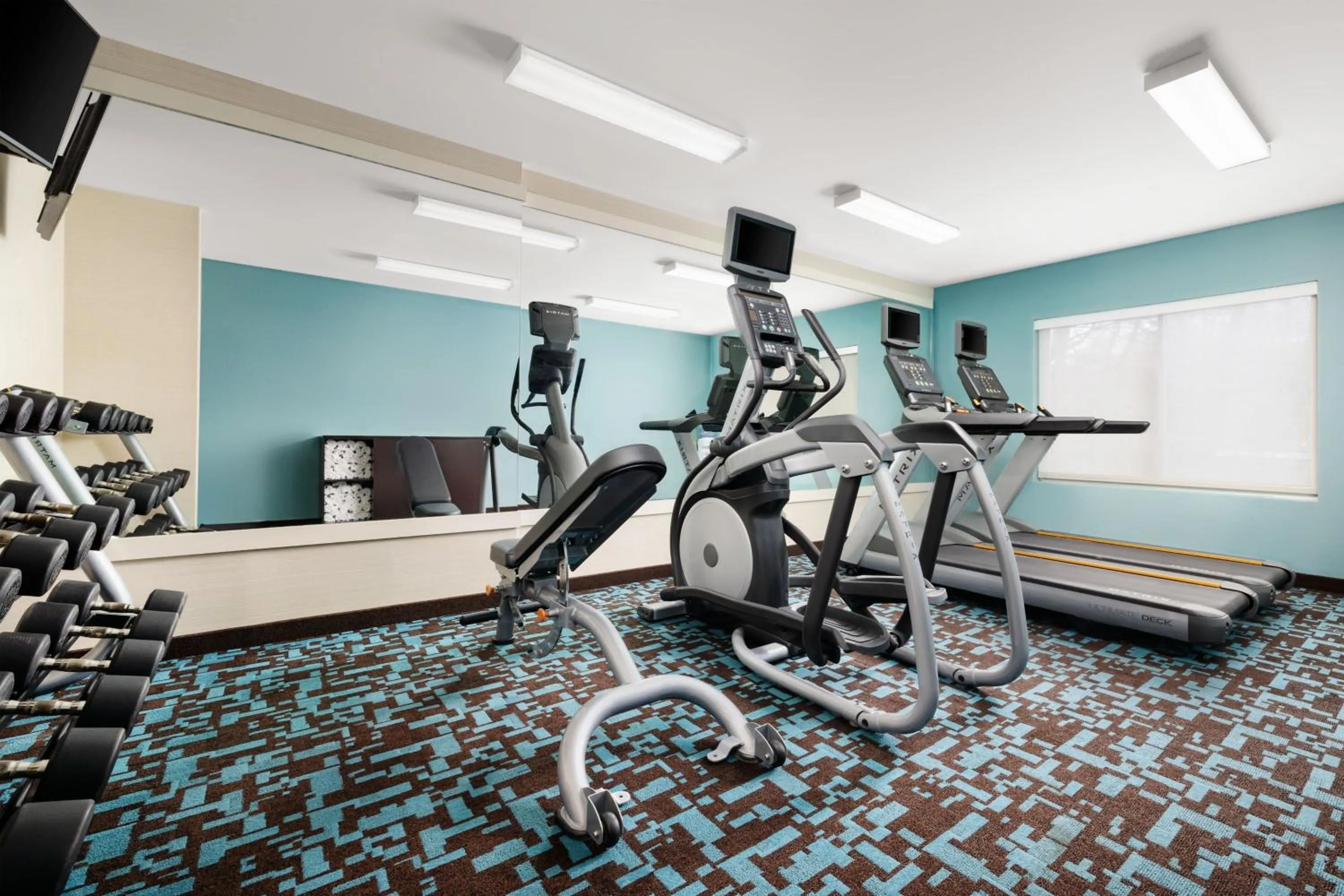Fitness centre/facilities in Fairfield Inn Concord