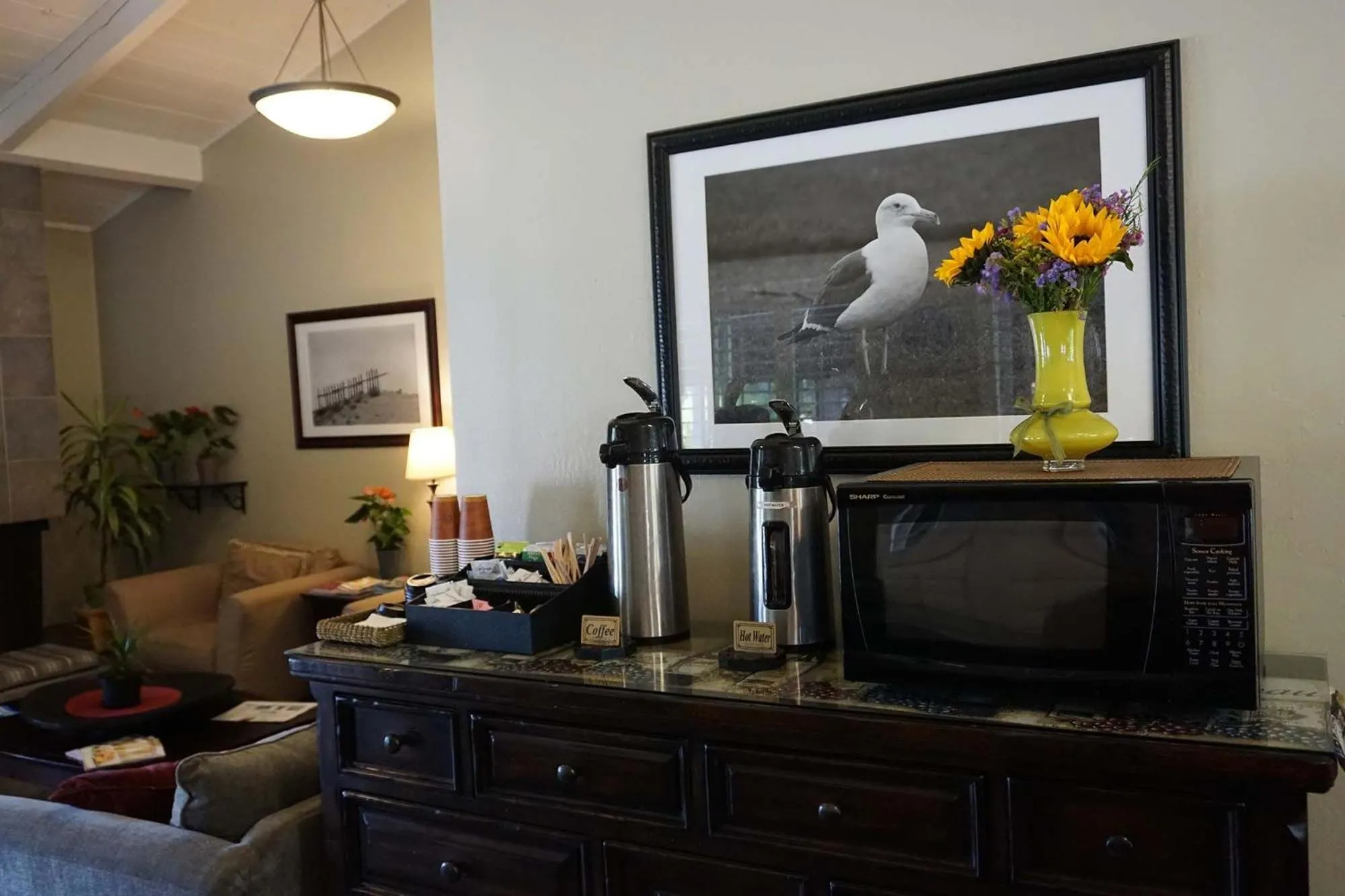 Lobby or reception in The Olympia Lodge