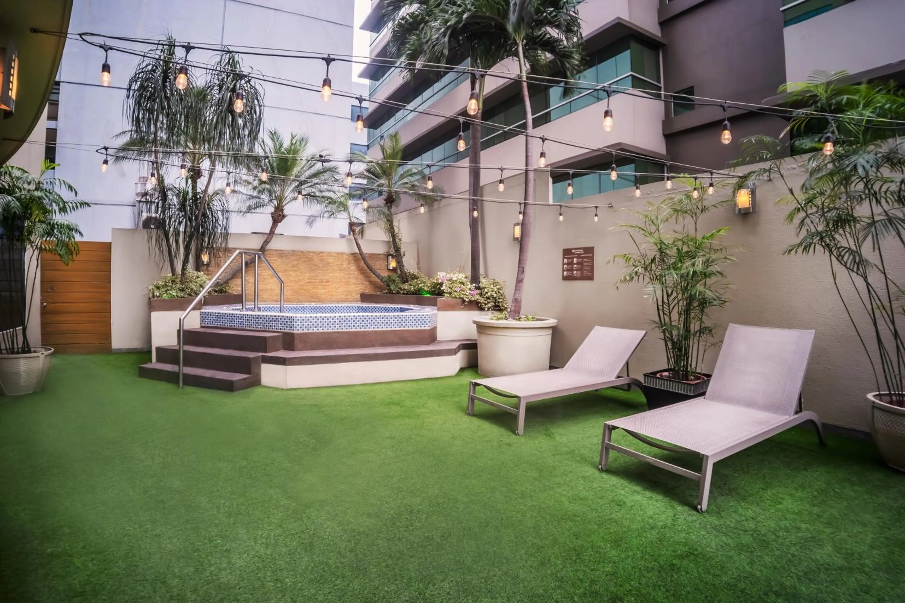 Patio in Wyndham Garden Guayaquil