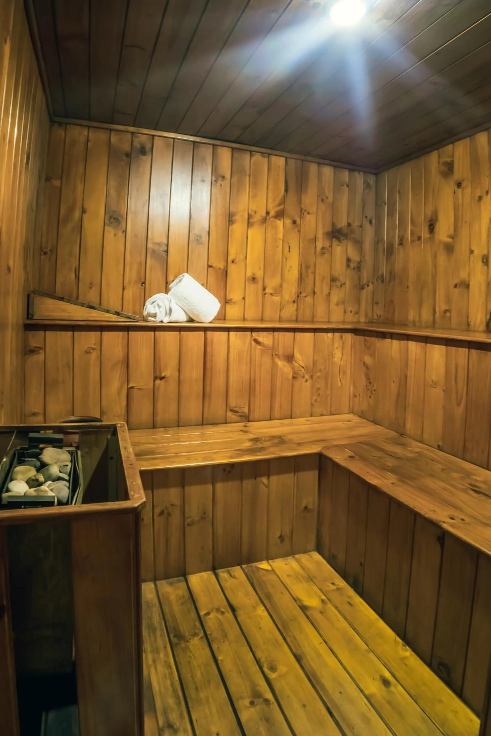 Steam room in Wyndham Garden Guayaquil