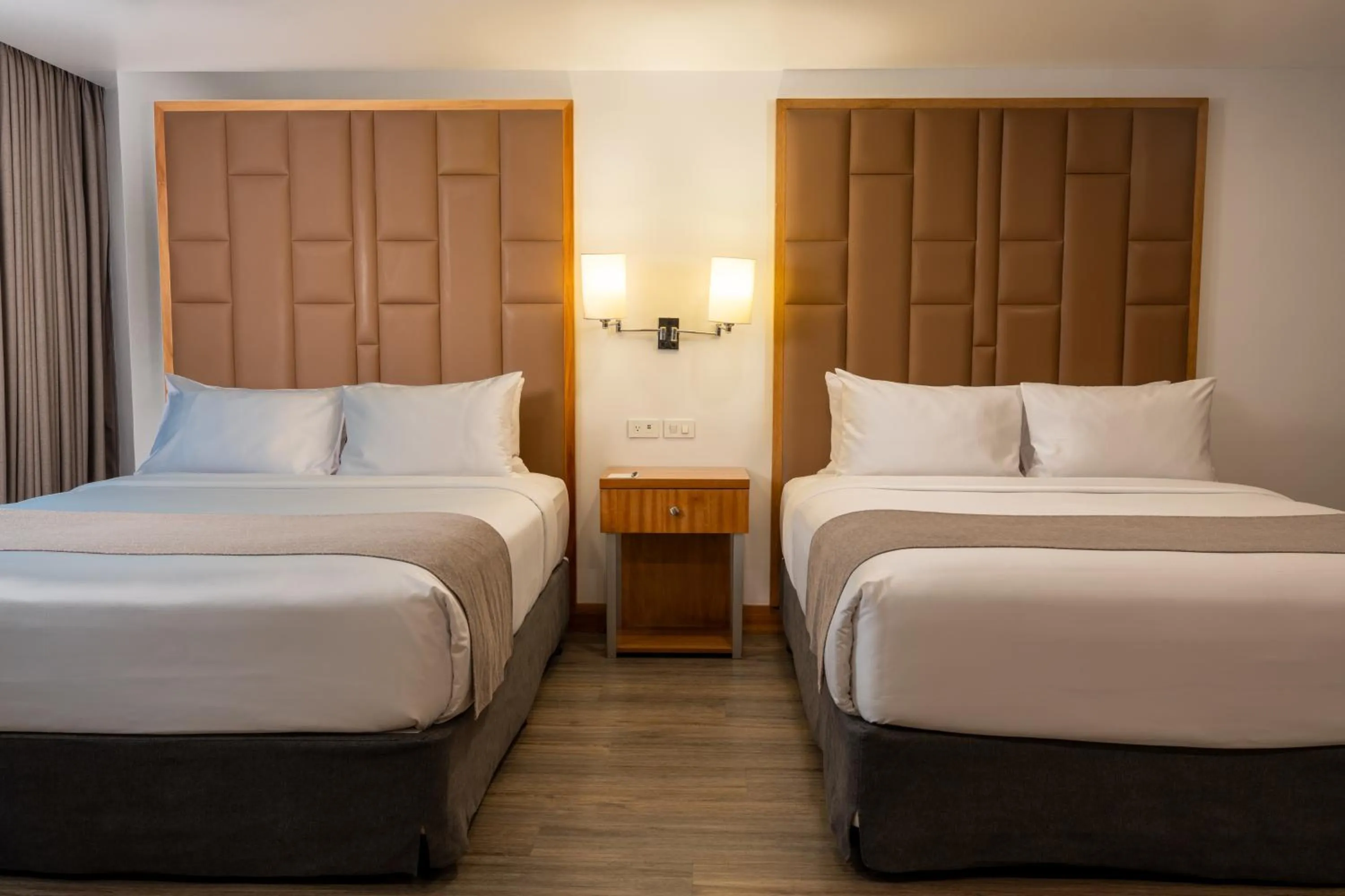 Bed in Wyndham Garden Quito