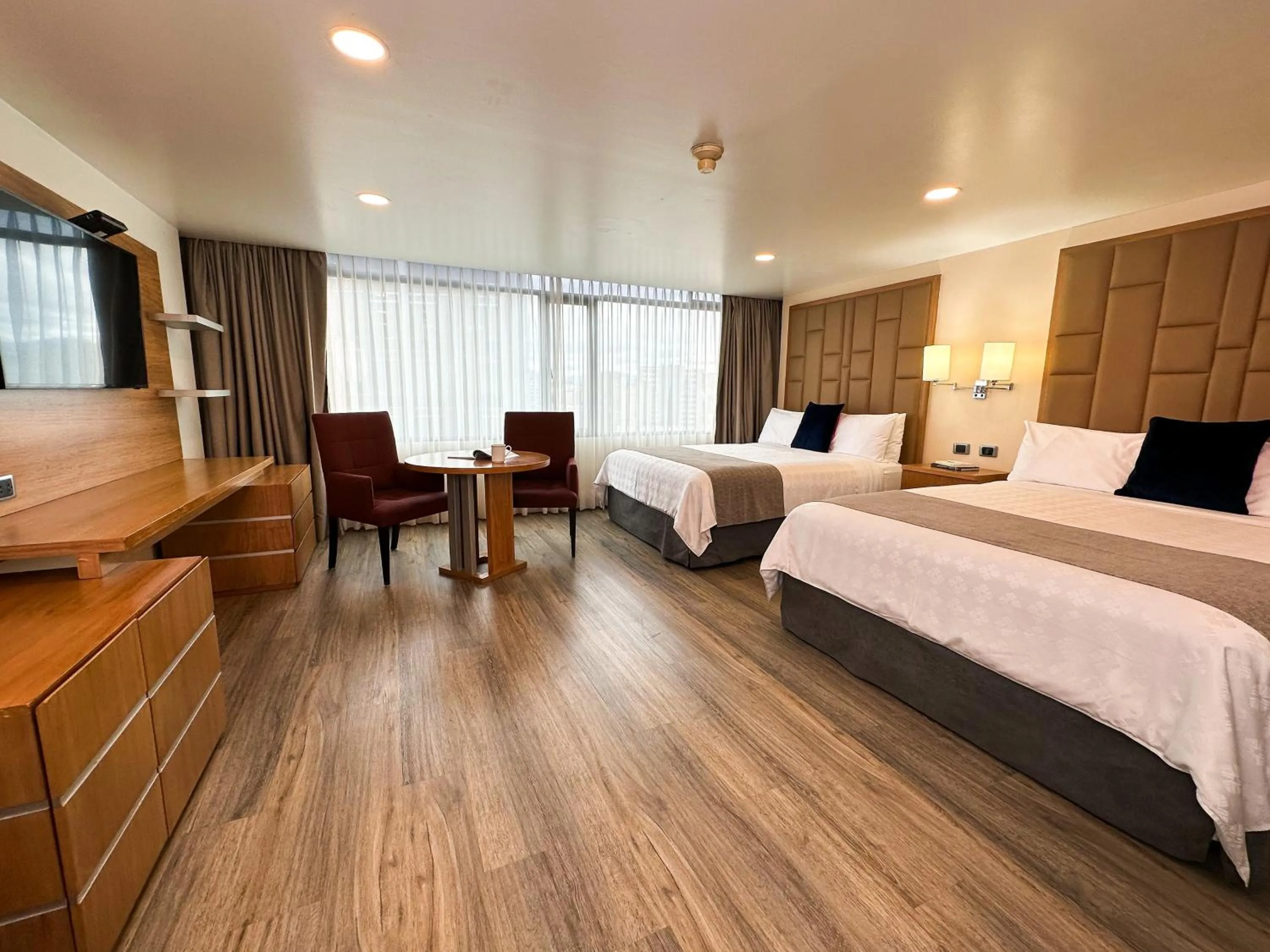 Bed in Wyndham Garden Quito