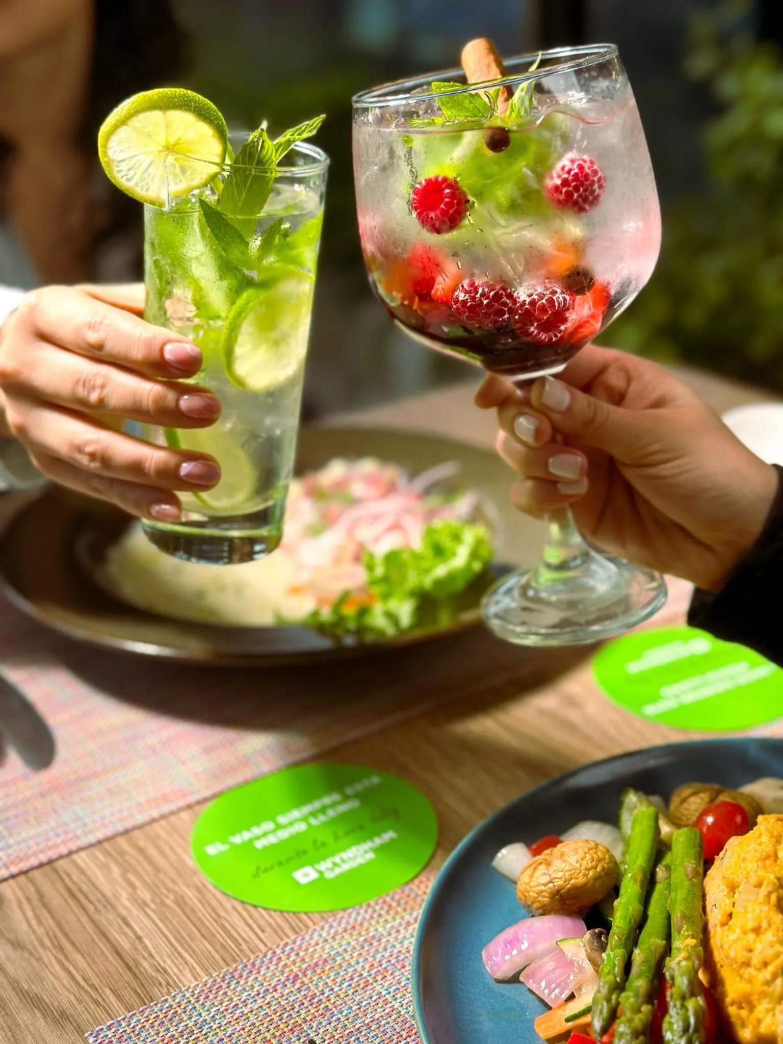 Food and drinks in Wyndham Garden Quito