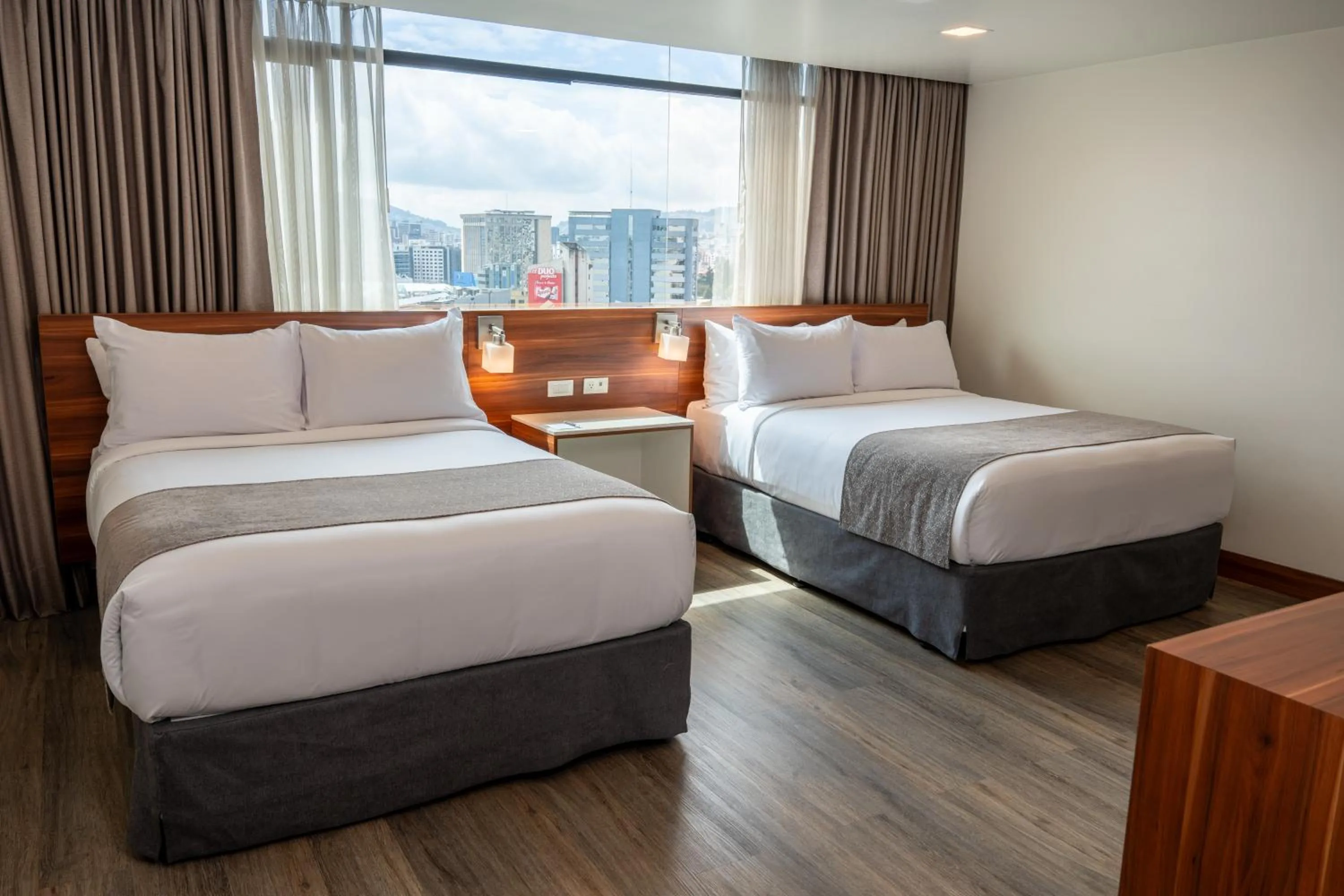 Bed in Wyndham Garden Quito