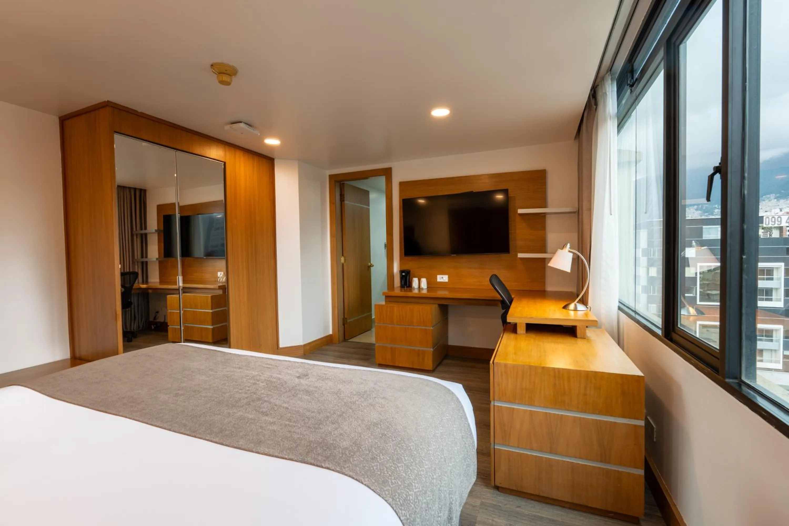 Bed in Wyndham Garden Quito