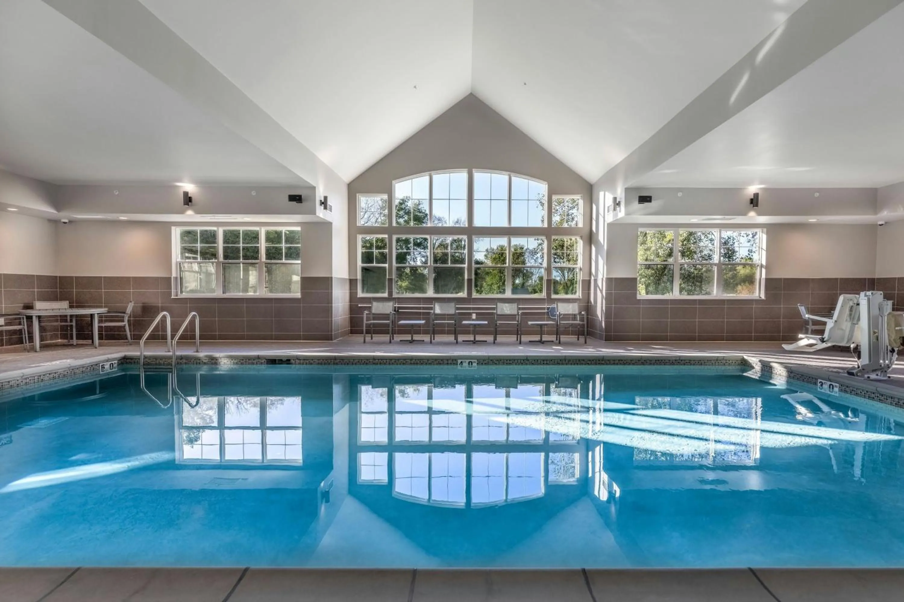 Swimming pool in Residence Inn by Marriott Milwaukee Brookfield
