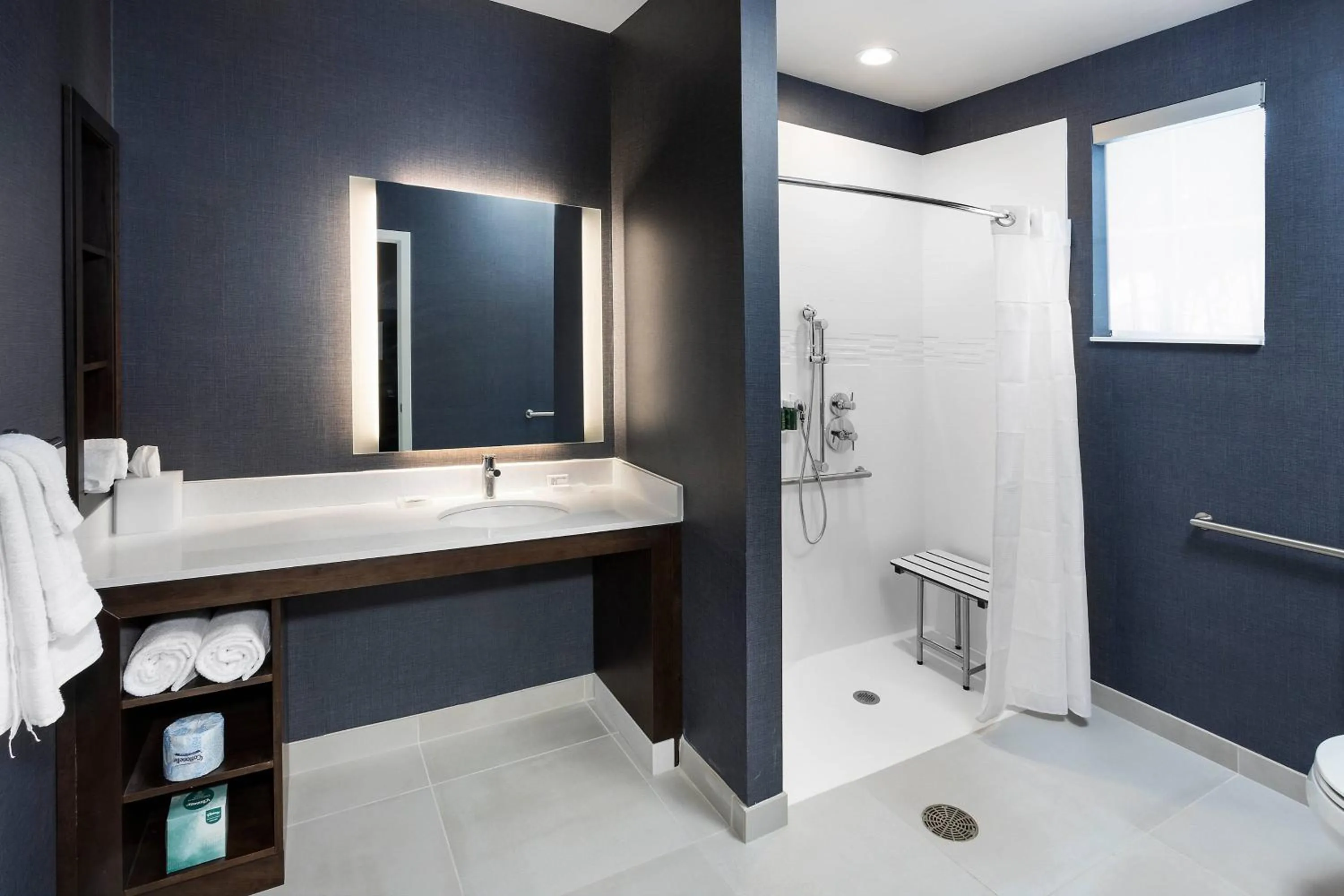 Bathroom in Residence Inn by Marriott Milwaukee Brookfield