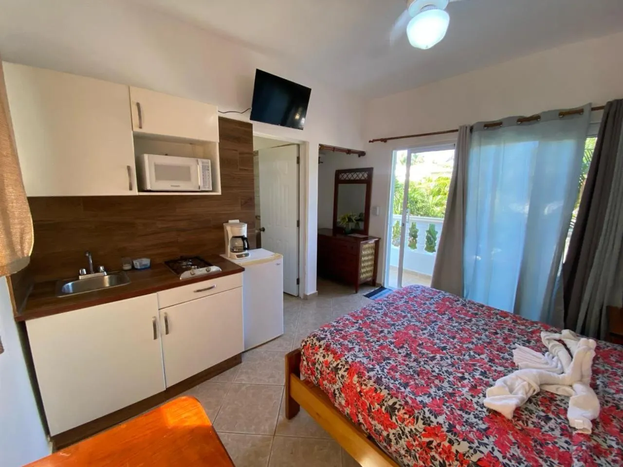 Bed in Diamond Hotel Cabarete