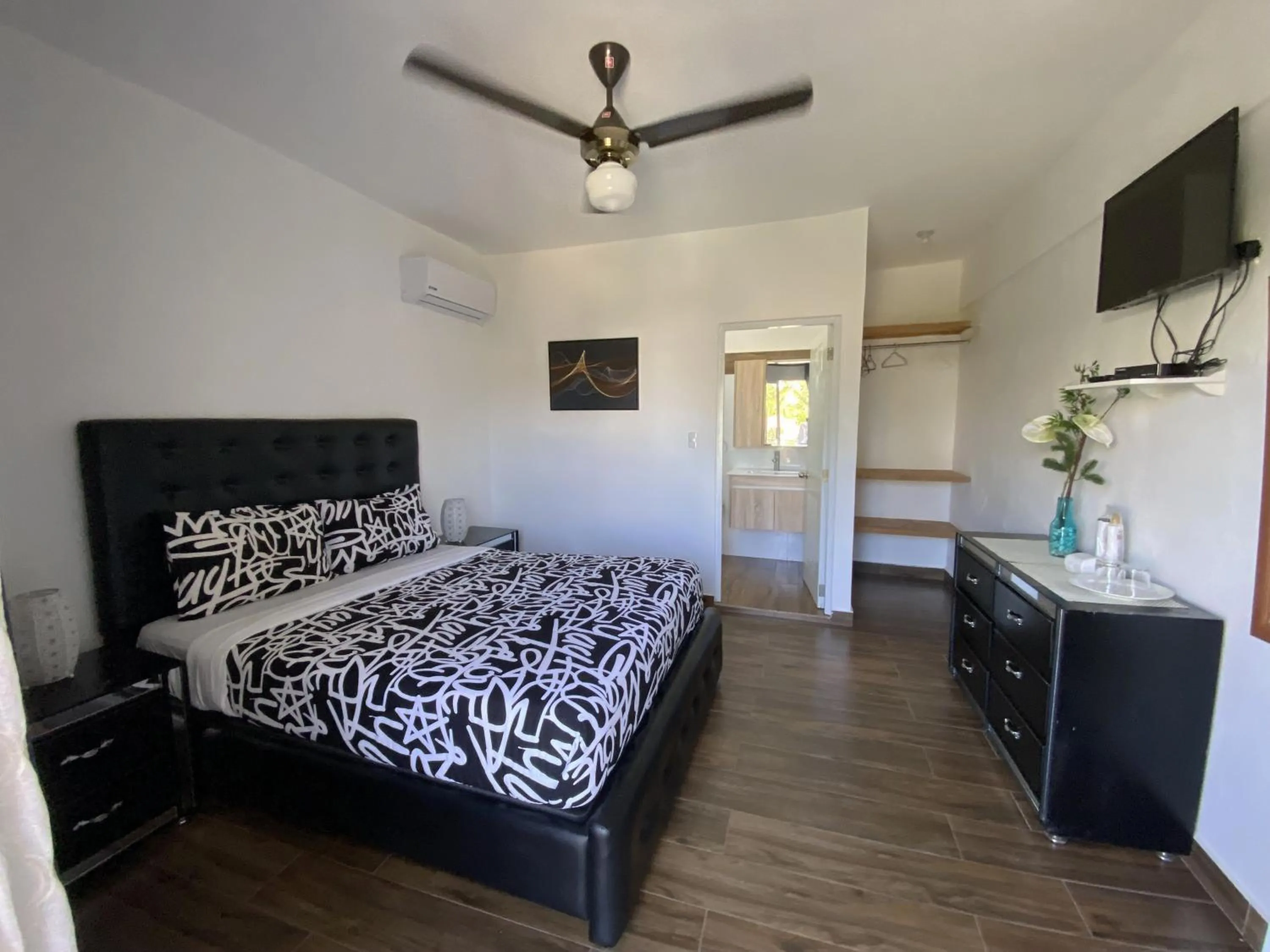 Bed in Diamond Hotel Cabarete