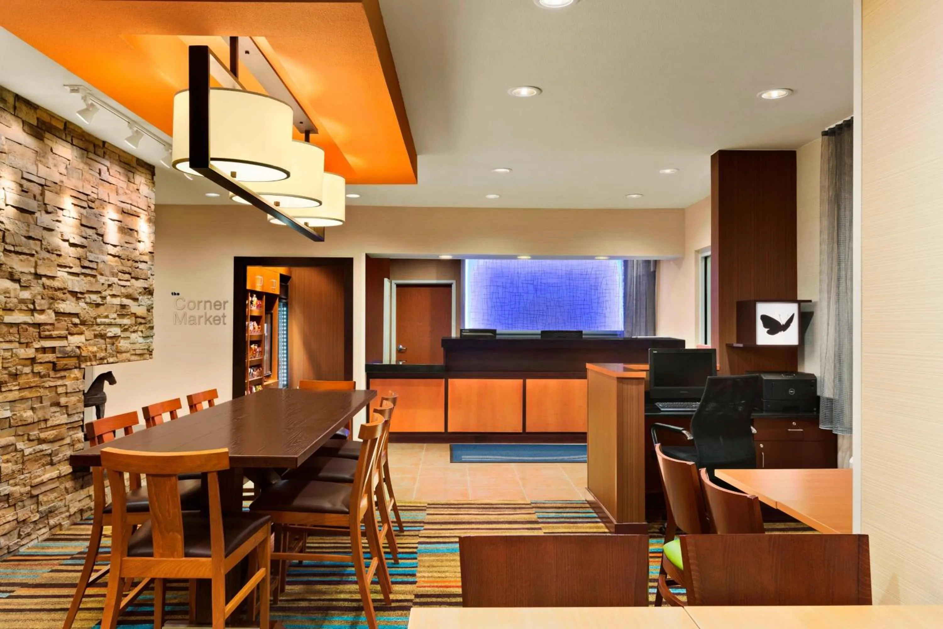Lobby or reception in Fairfield Inn Racine
