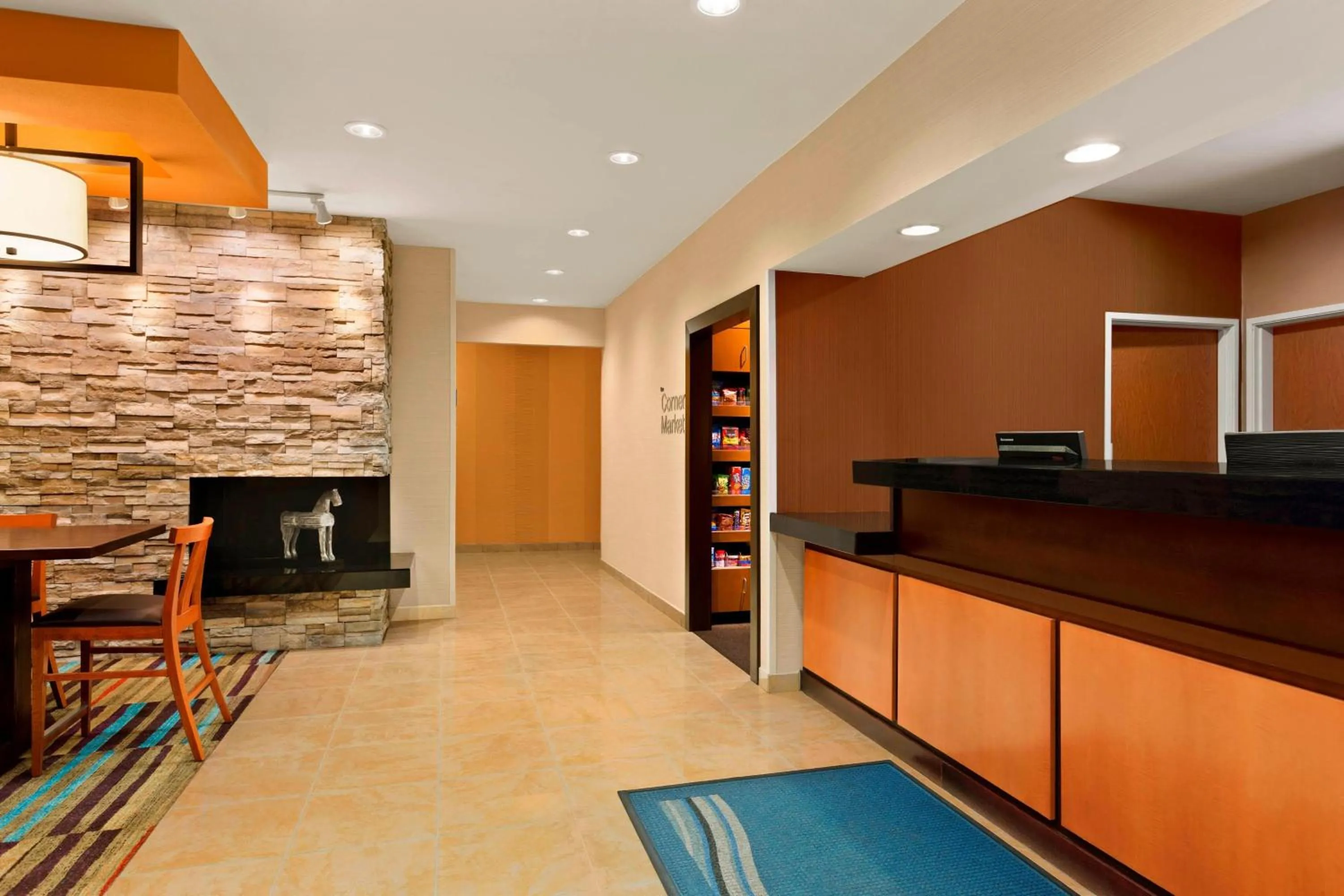 Lobby or reception in Fairfield Inn Racine