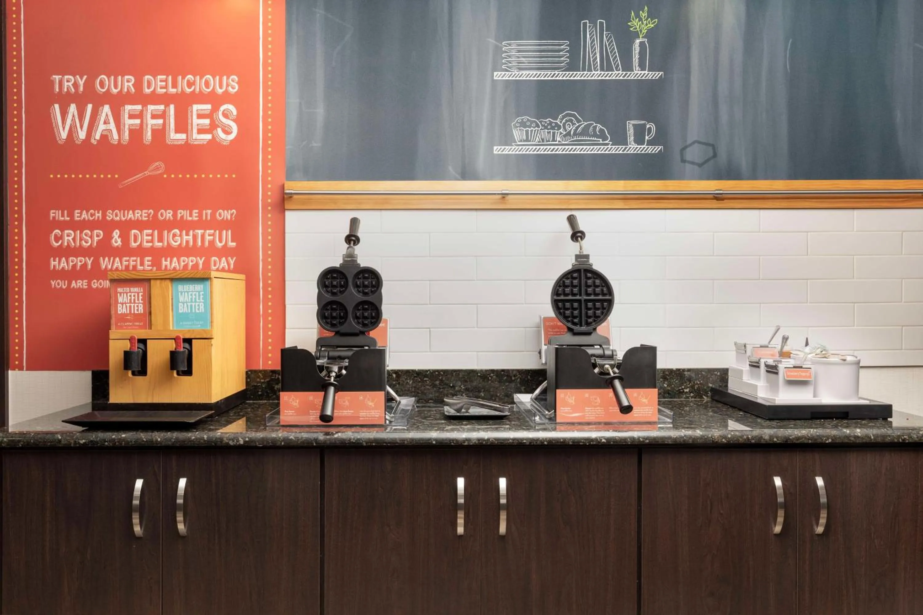 Breakfast in Hampton Inn & Suites Lake City