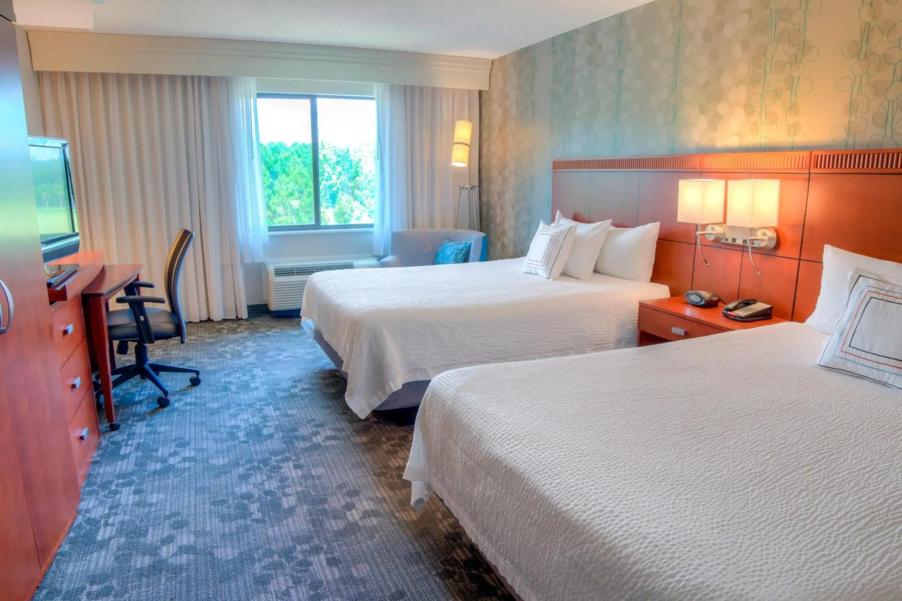 Queen Room with Two Queen Beds in Courtyard Mobile Spanish Fort/Eastern Shore Queen Room with Two Queen Beds in Courtyard Mobile Spanish Fort/Eastern Shore