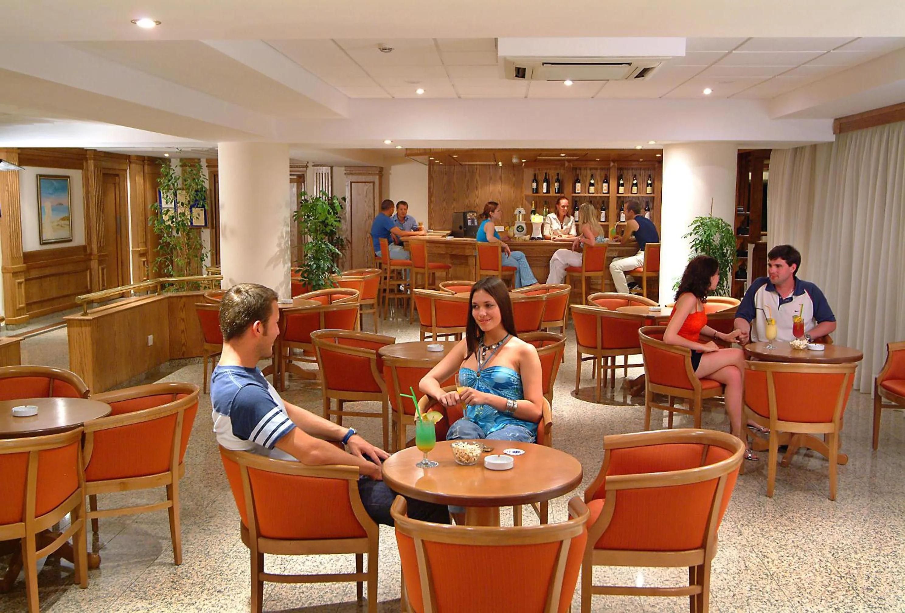 Lounge or bar in Nissiana Hotel & Bungalows