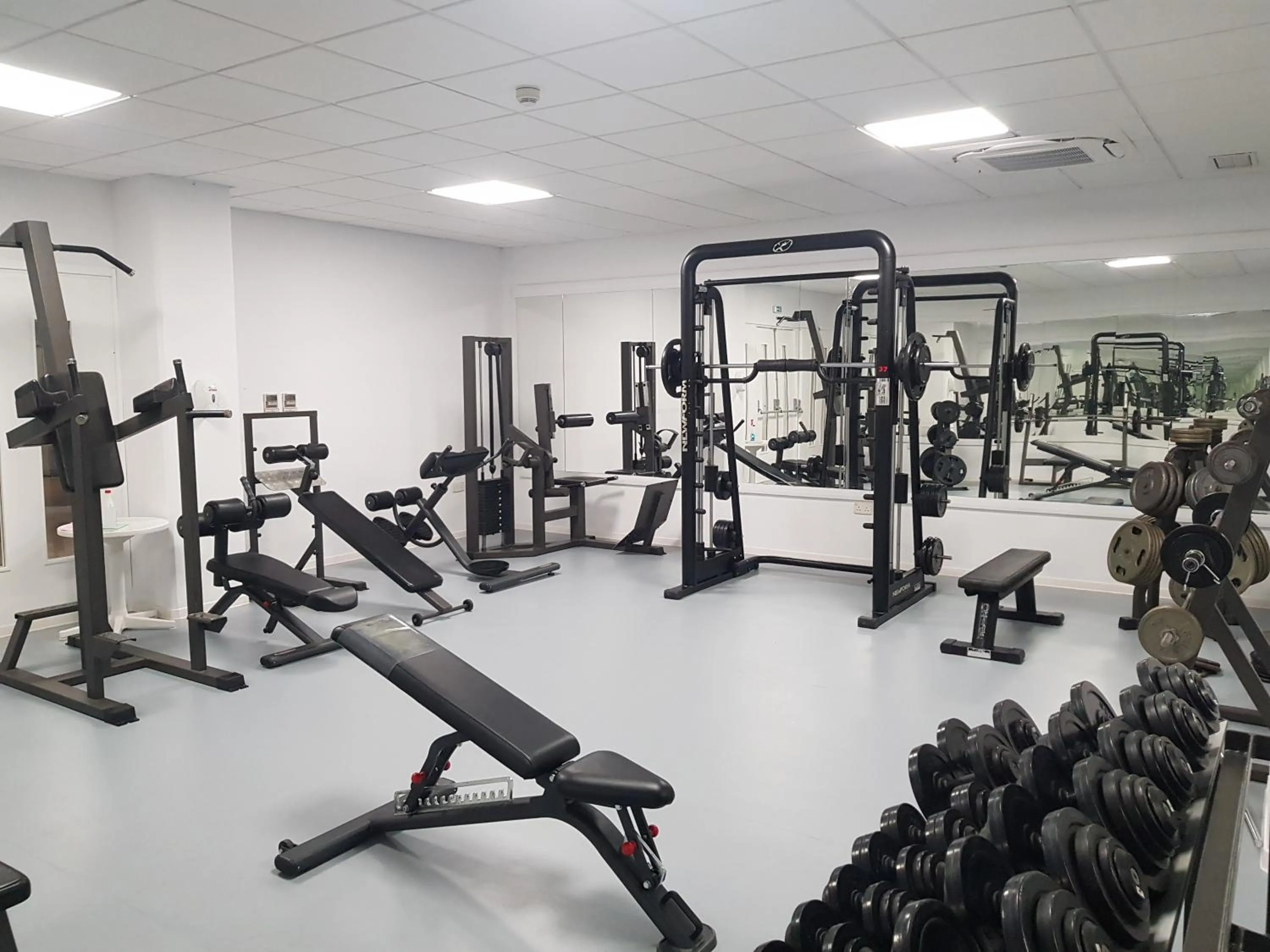 Fitness centre/facilities in Nissiana Hotel & Bungalows