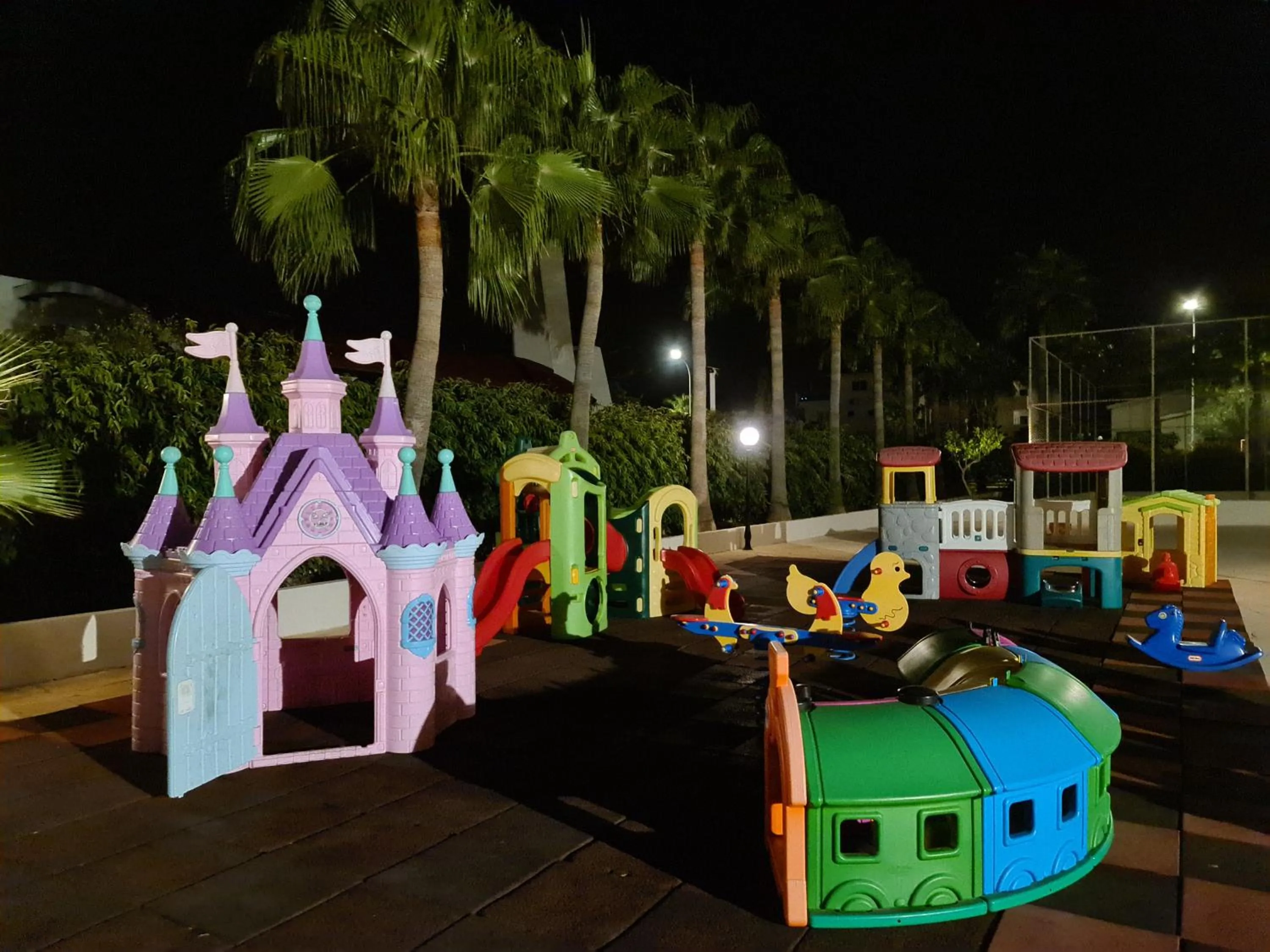 Children play ground in Nissiana Hotel & Bungalows