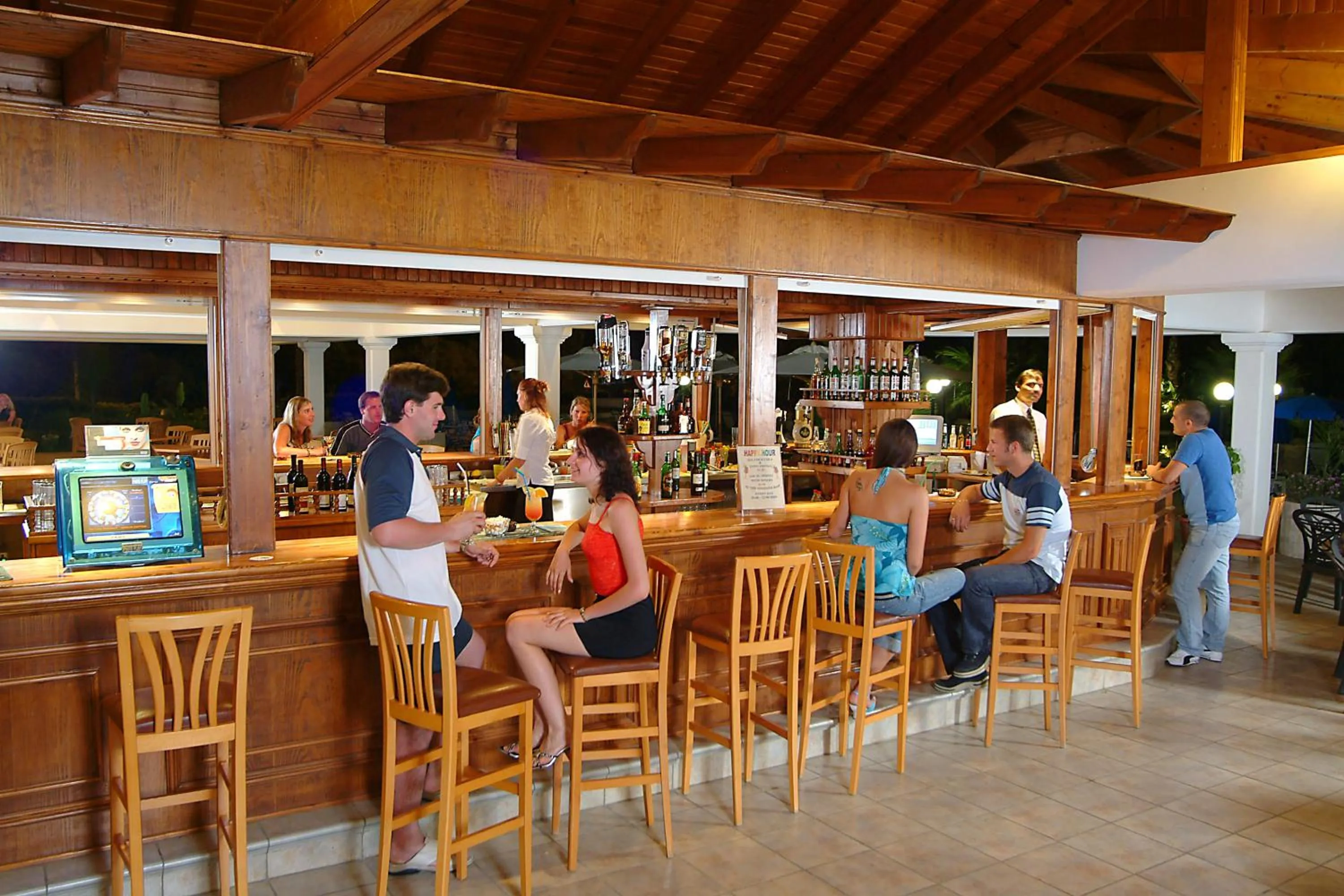 Lounge or bar in Nissiana Hotel & Bungalows
