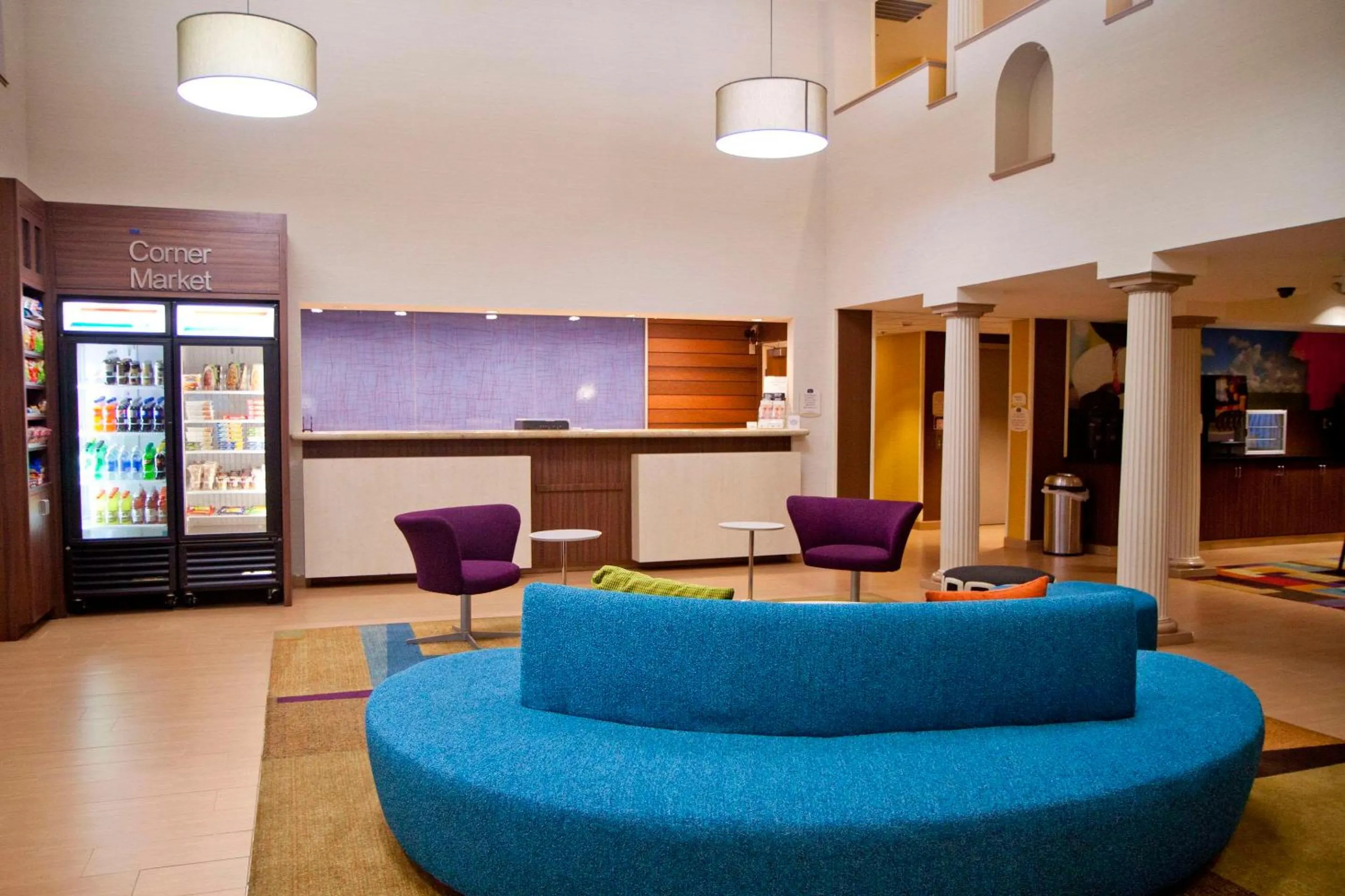 Lobby or reception in Fairfield Inn & Suites Modesto