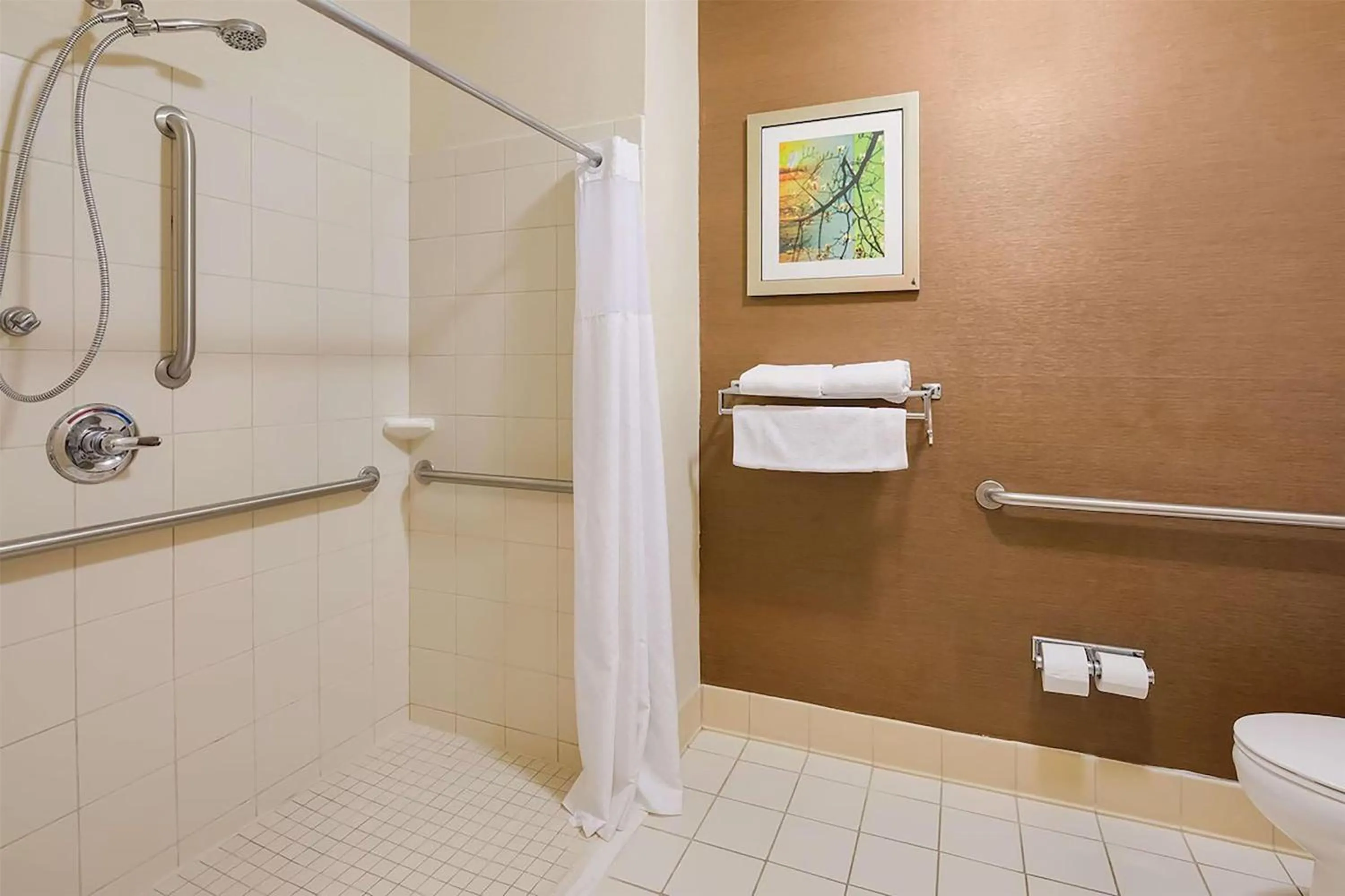 Shower in AmericInn by Wyndham Minot