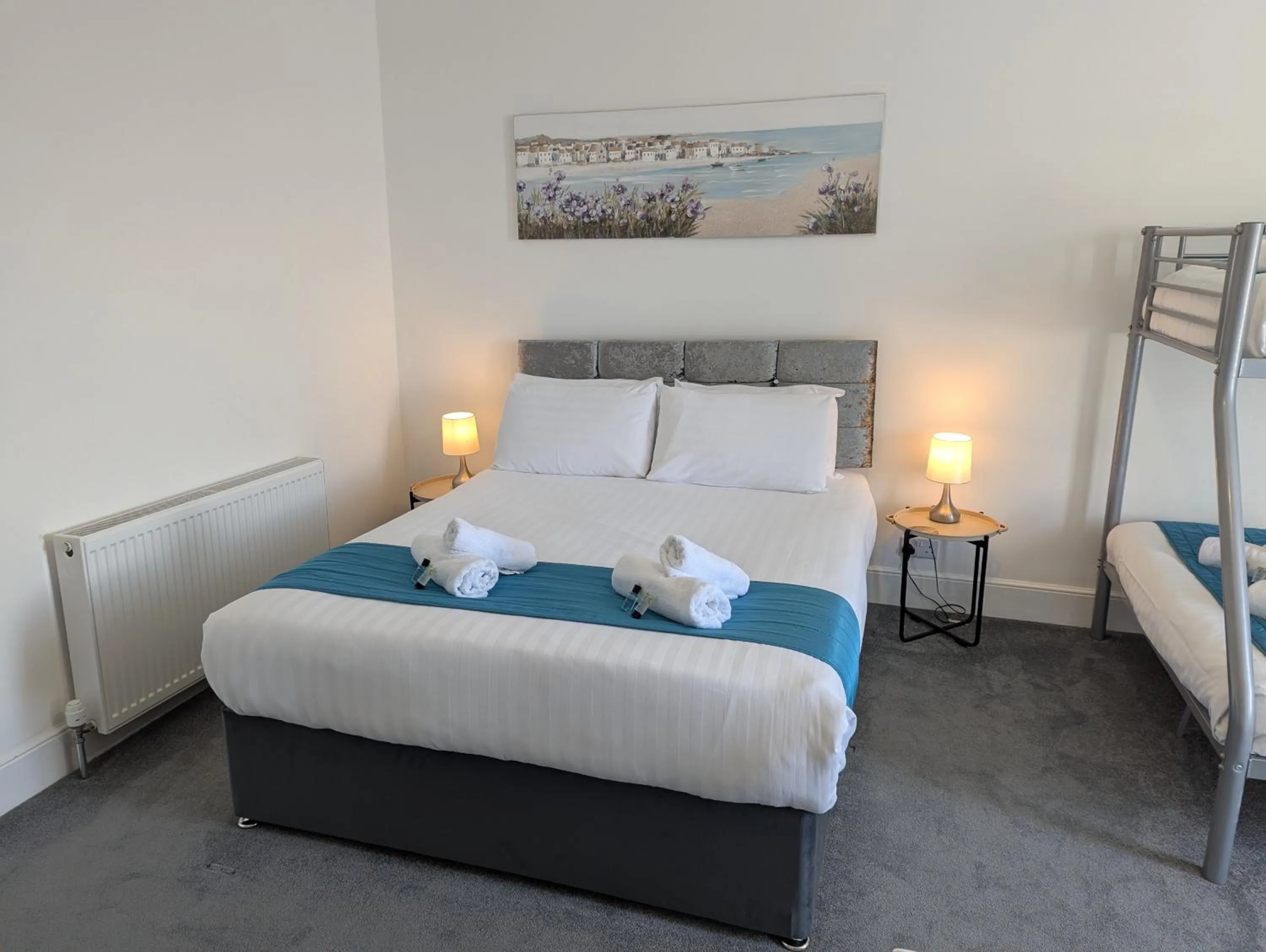Bedroom, Bed in Acqua Beach Weymouth