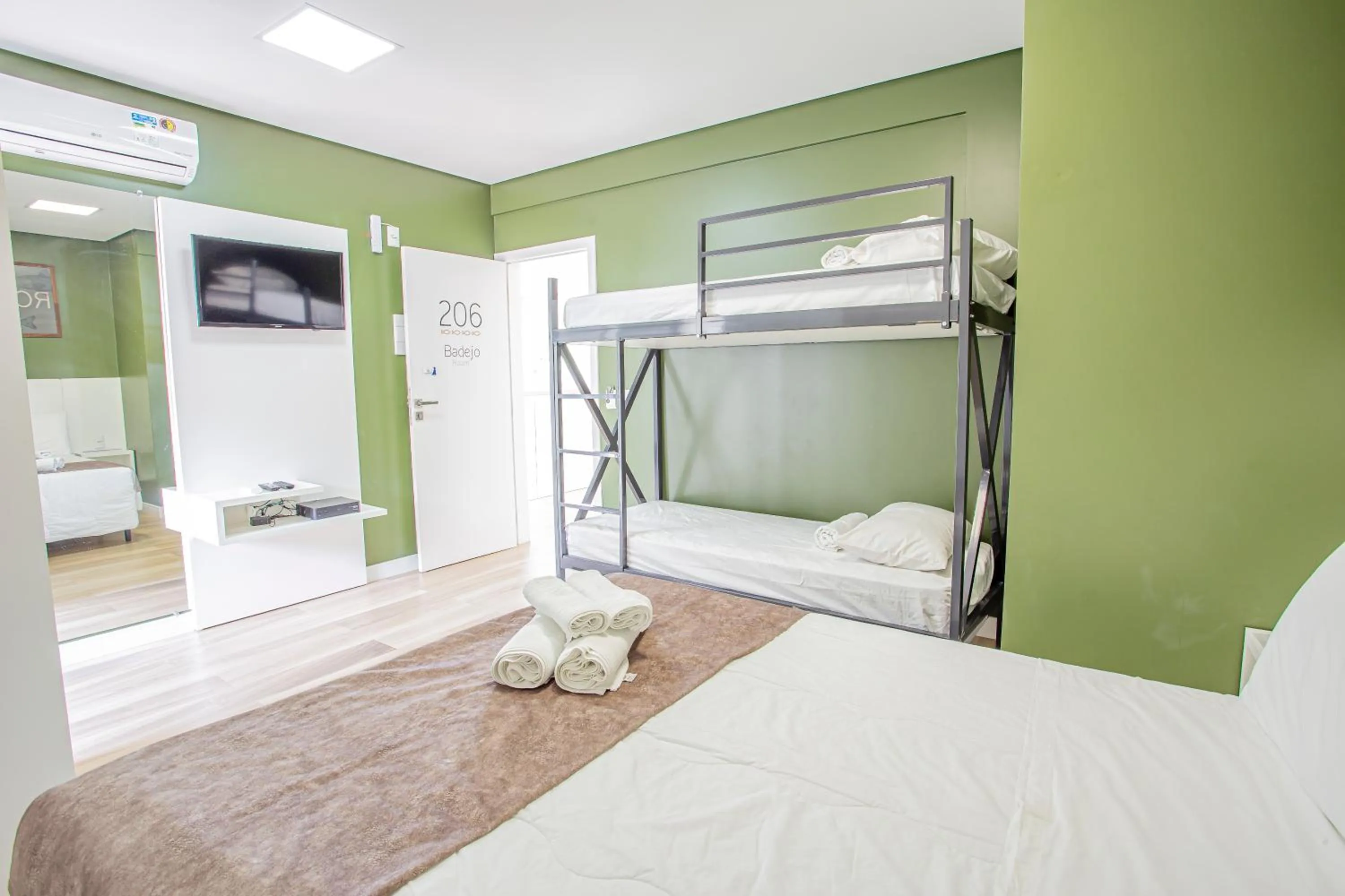 Family, Bed in Pousada Native