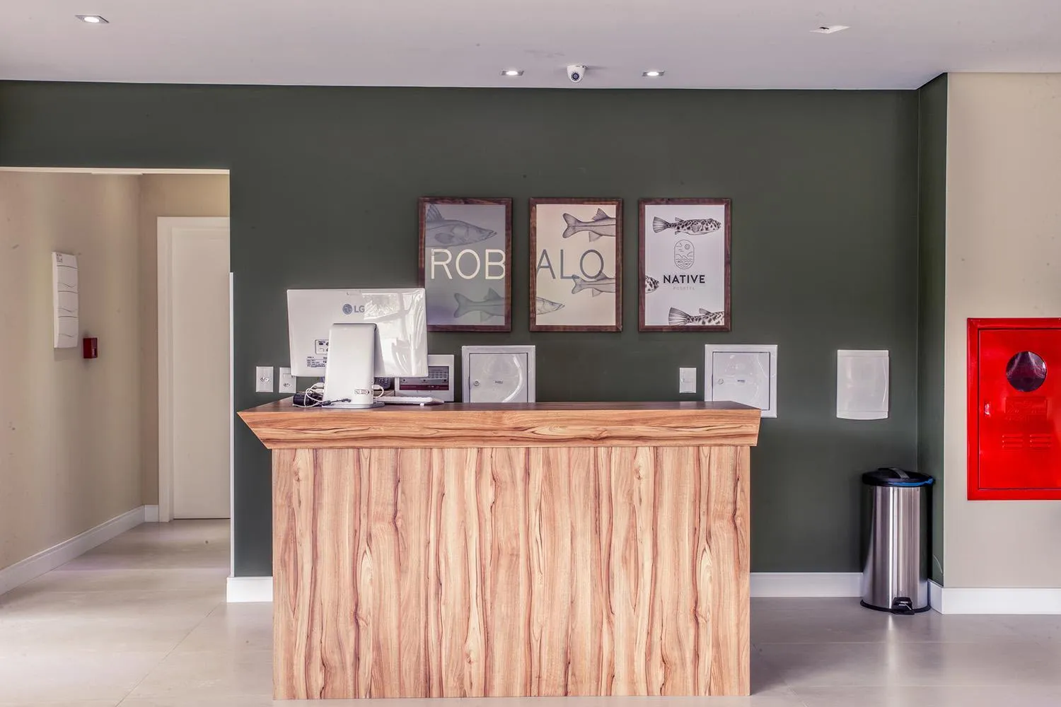 Lobby or reception in Pousada Native