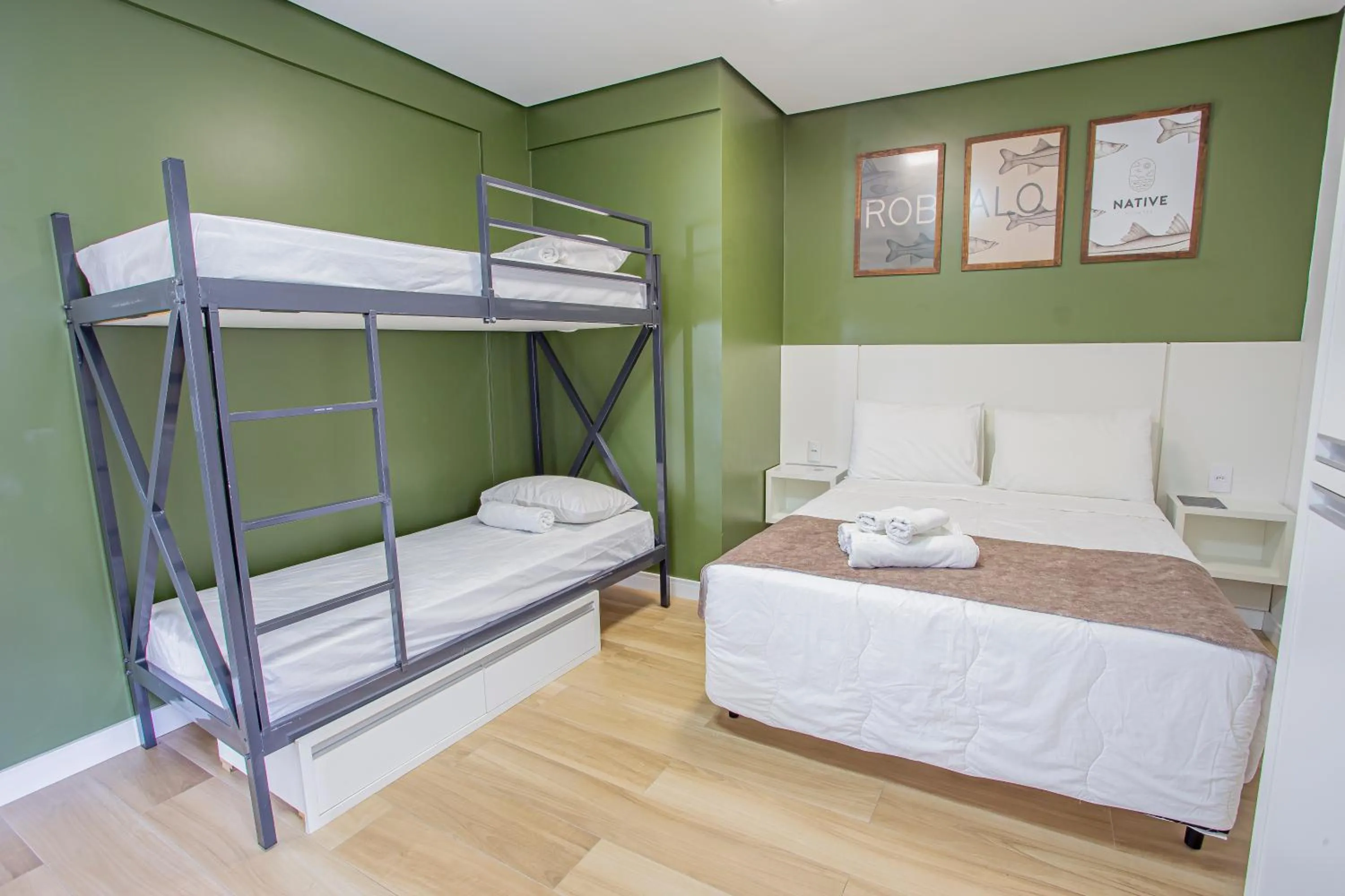 bunk bed, Bed in Pousada Native