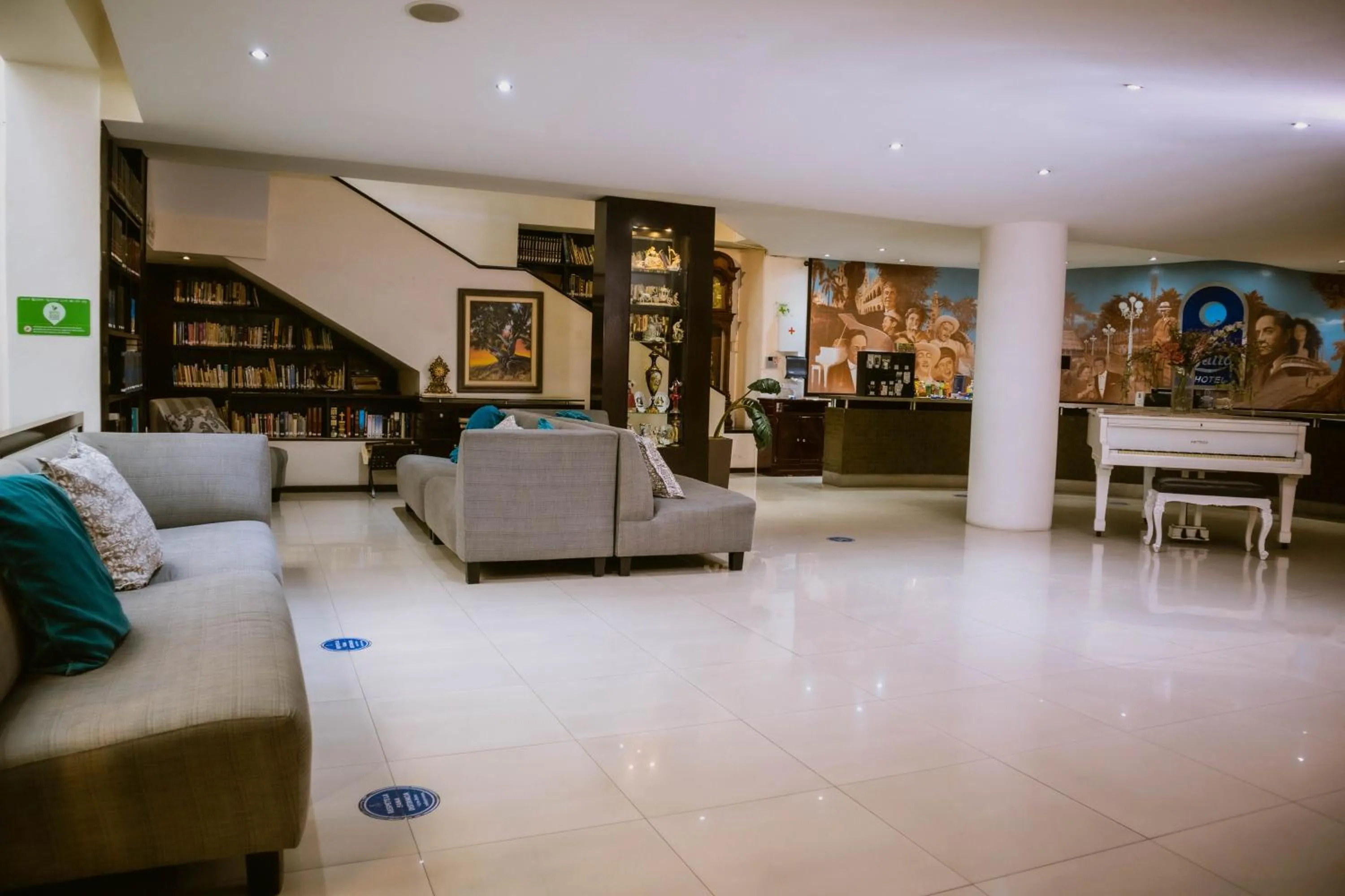 Living room in Hotel Clara Luna