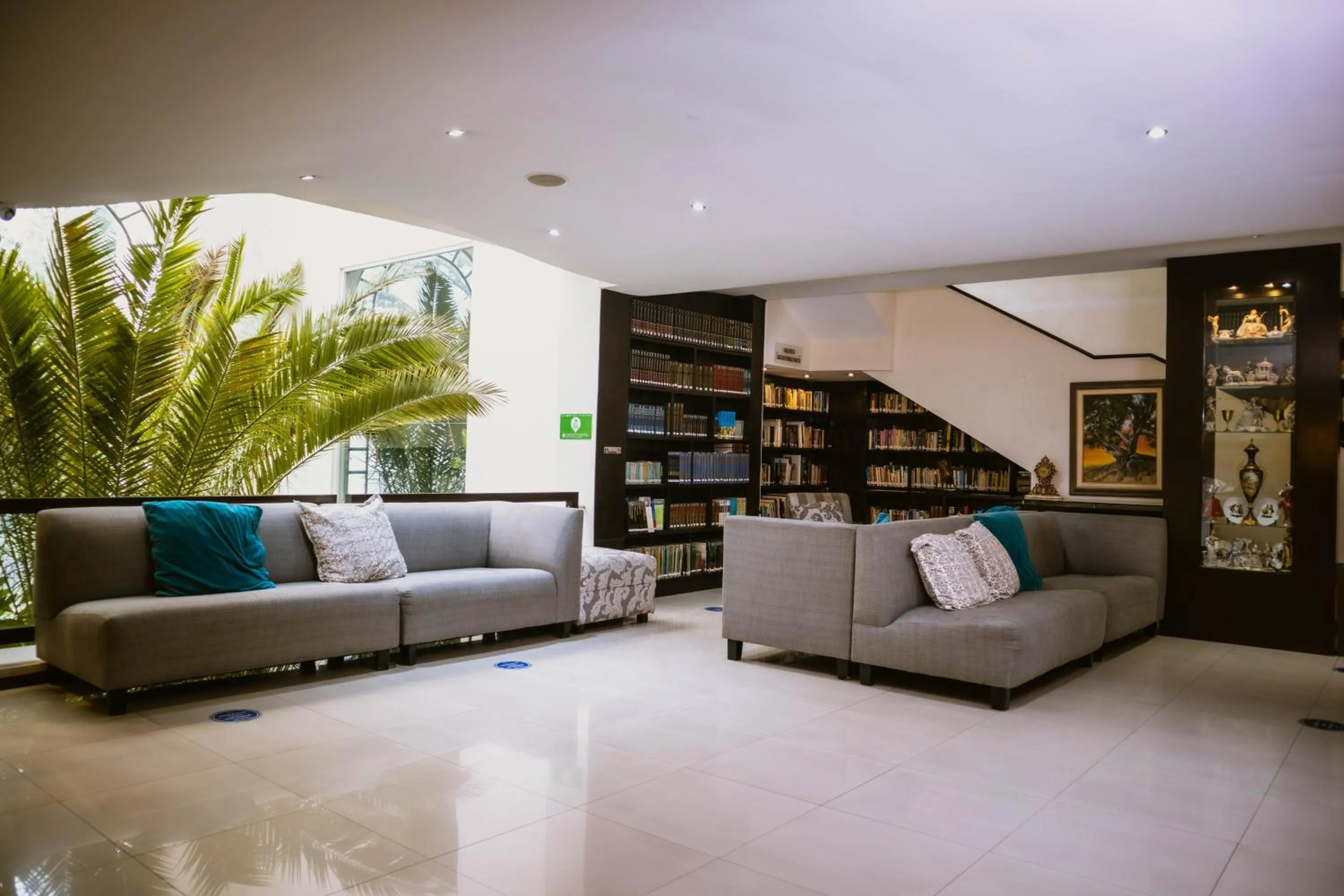 Living room in Hotel Clara Luna