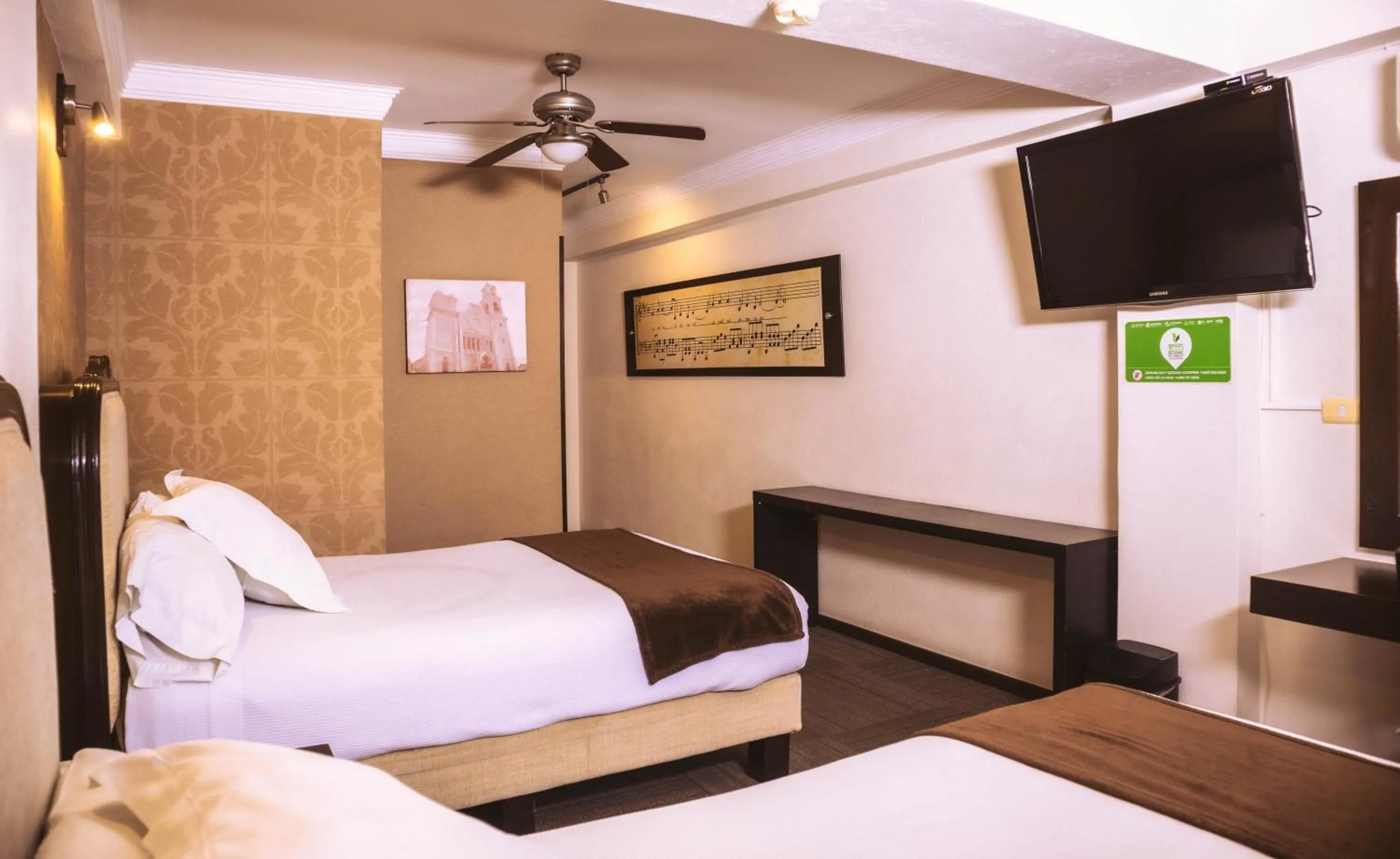 Bedroom, Bed in Hotel Clara Luna