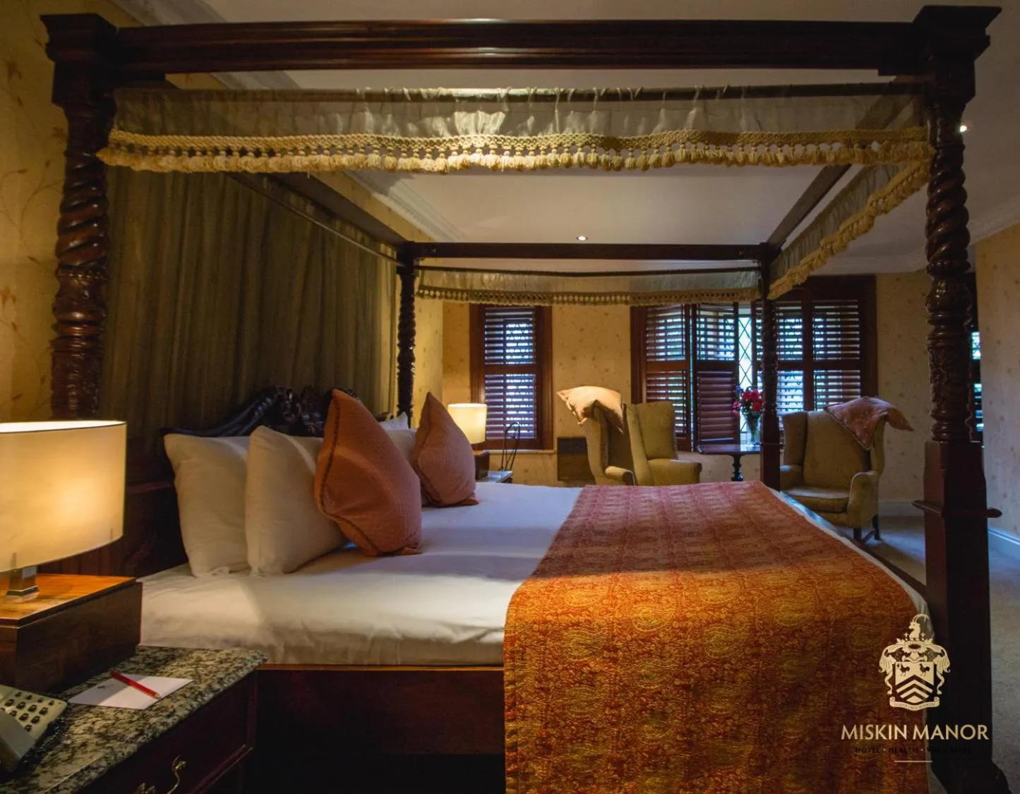 Property building in Miskin Manor Hotel