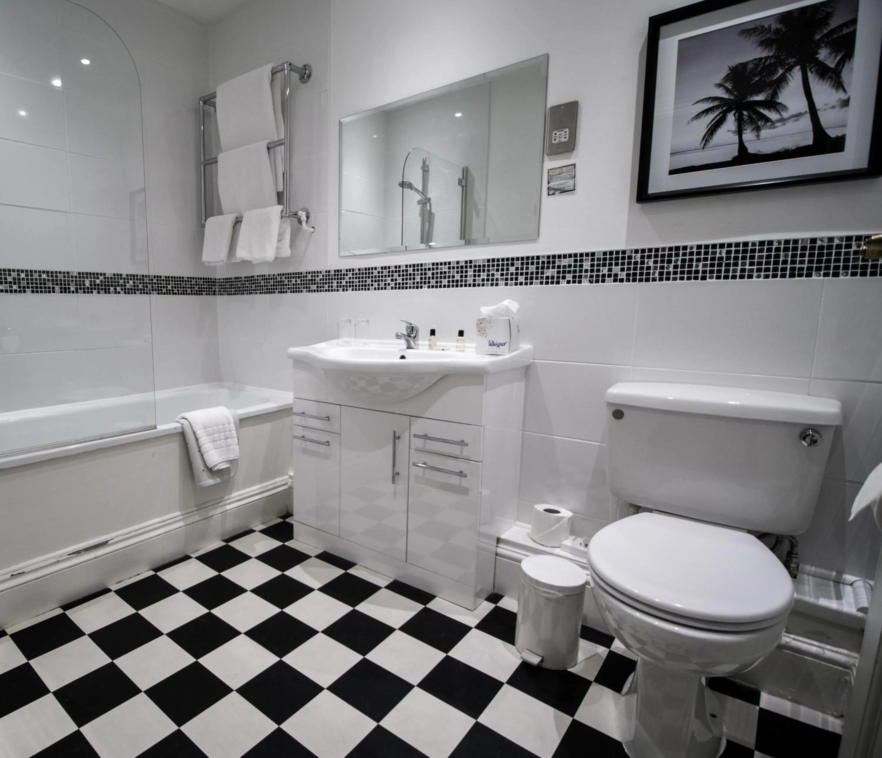 Bathroom in Miskin Manor Hotel