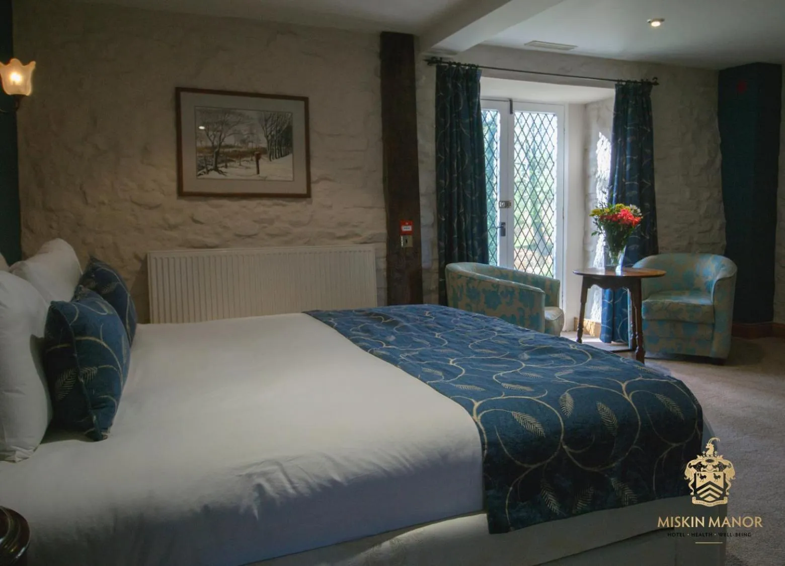 Property building in Miskin Manor Hotel