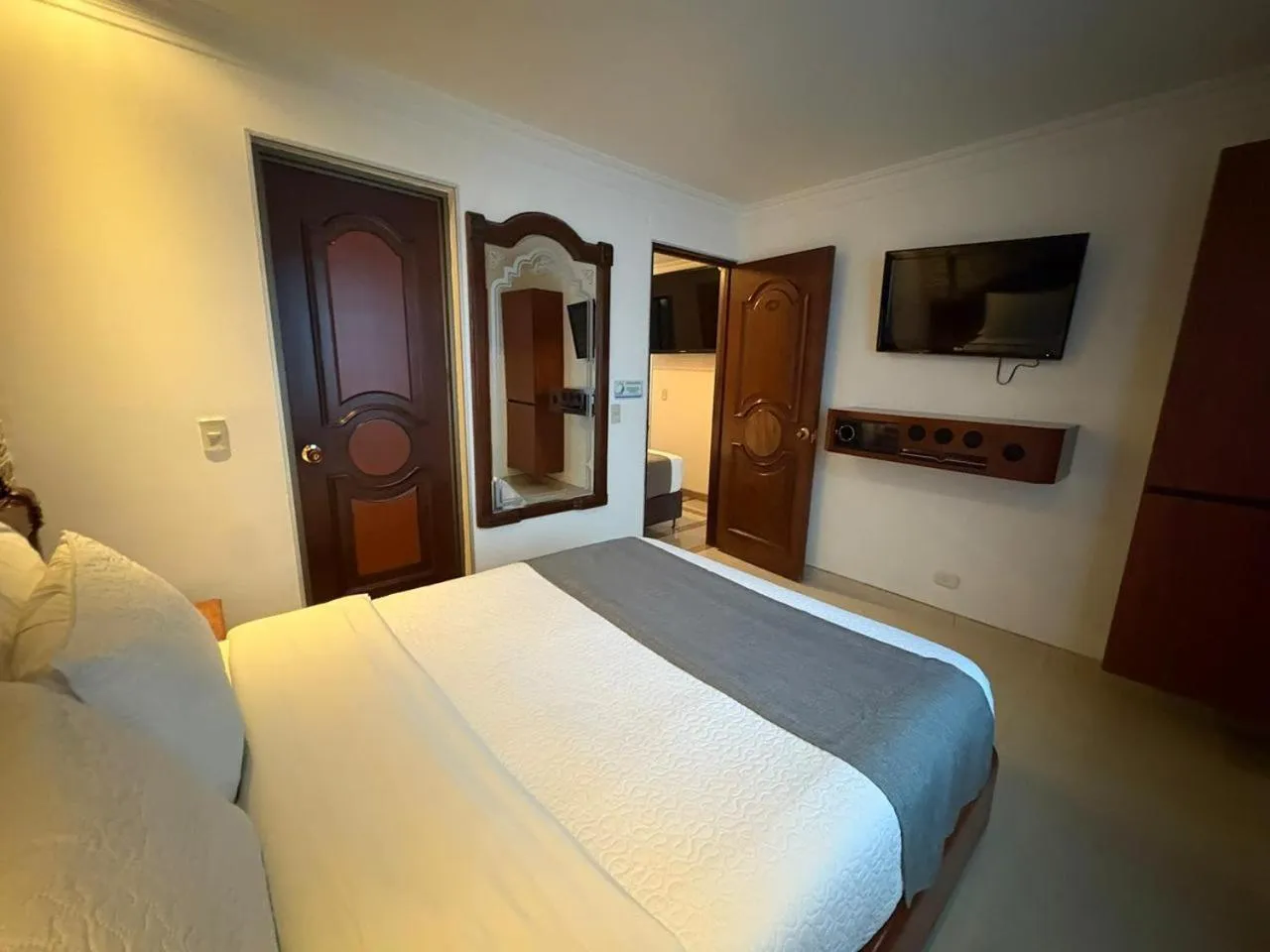 Bed in Lavid Hotel Palacio Real