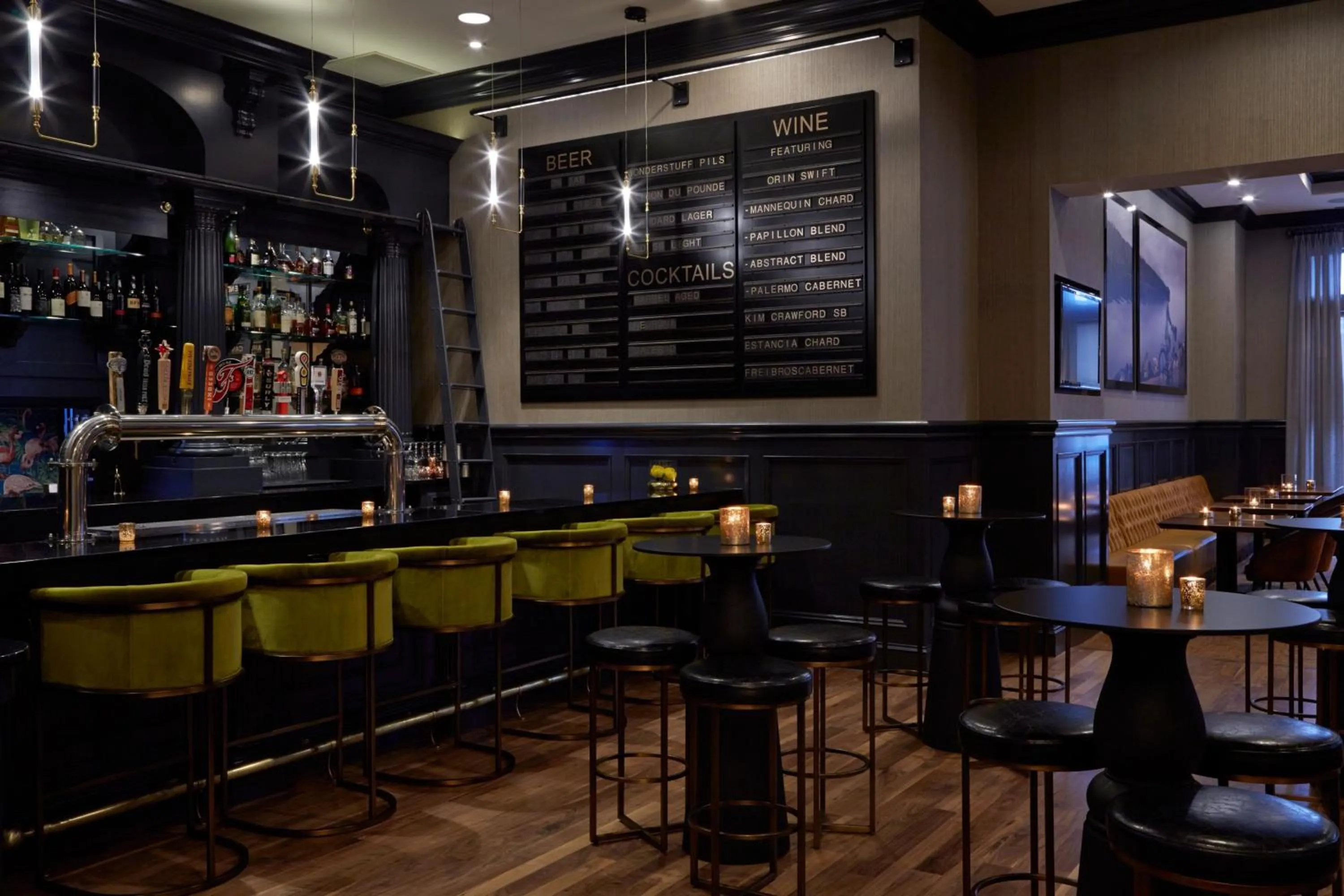 Lounge or bar in Residence Inn Minneapolis Downtown at The Depot