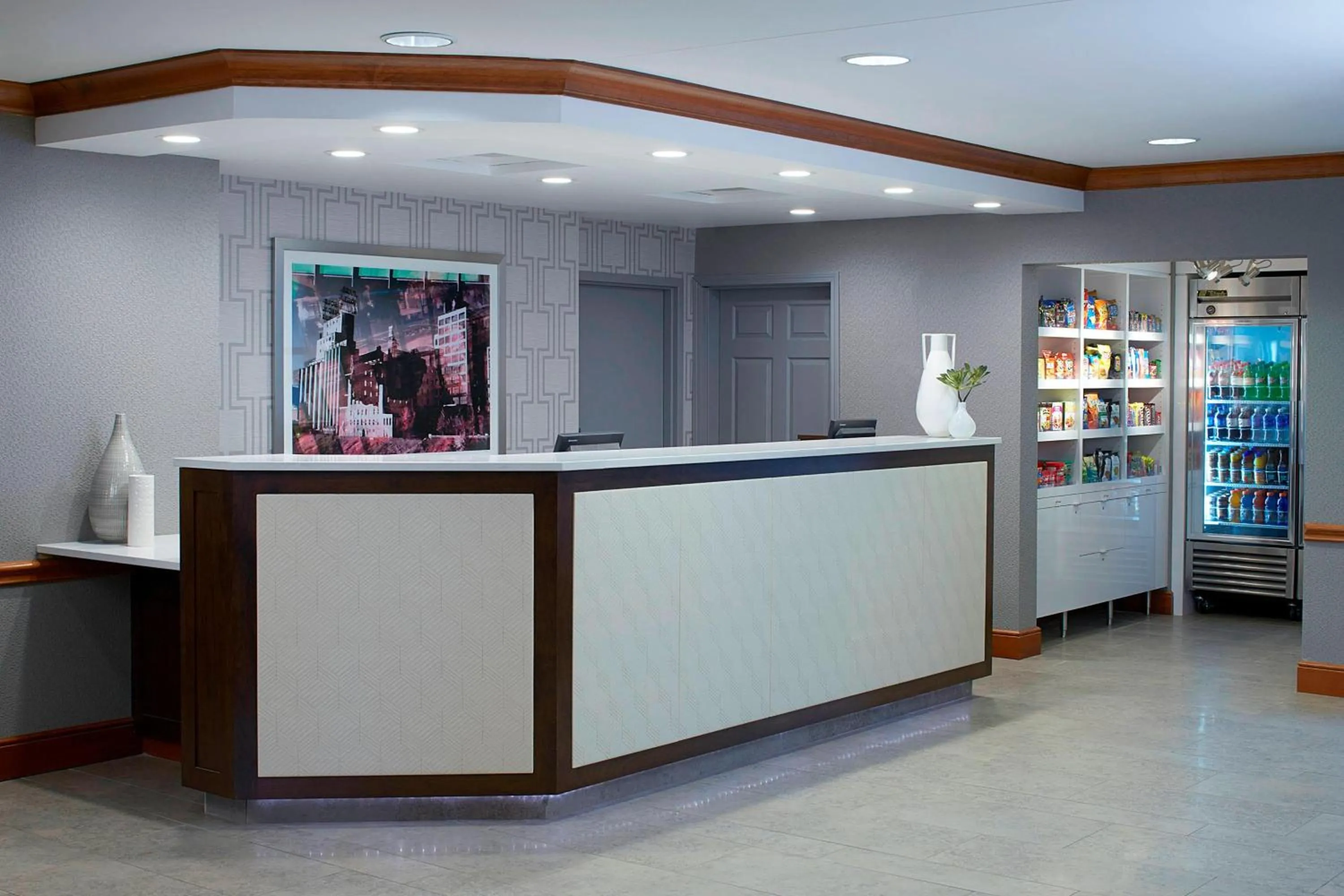 Lobby or reception in Residence Inn Minneapolis Downtown at The Depot