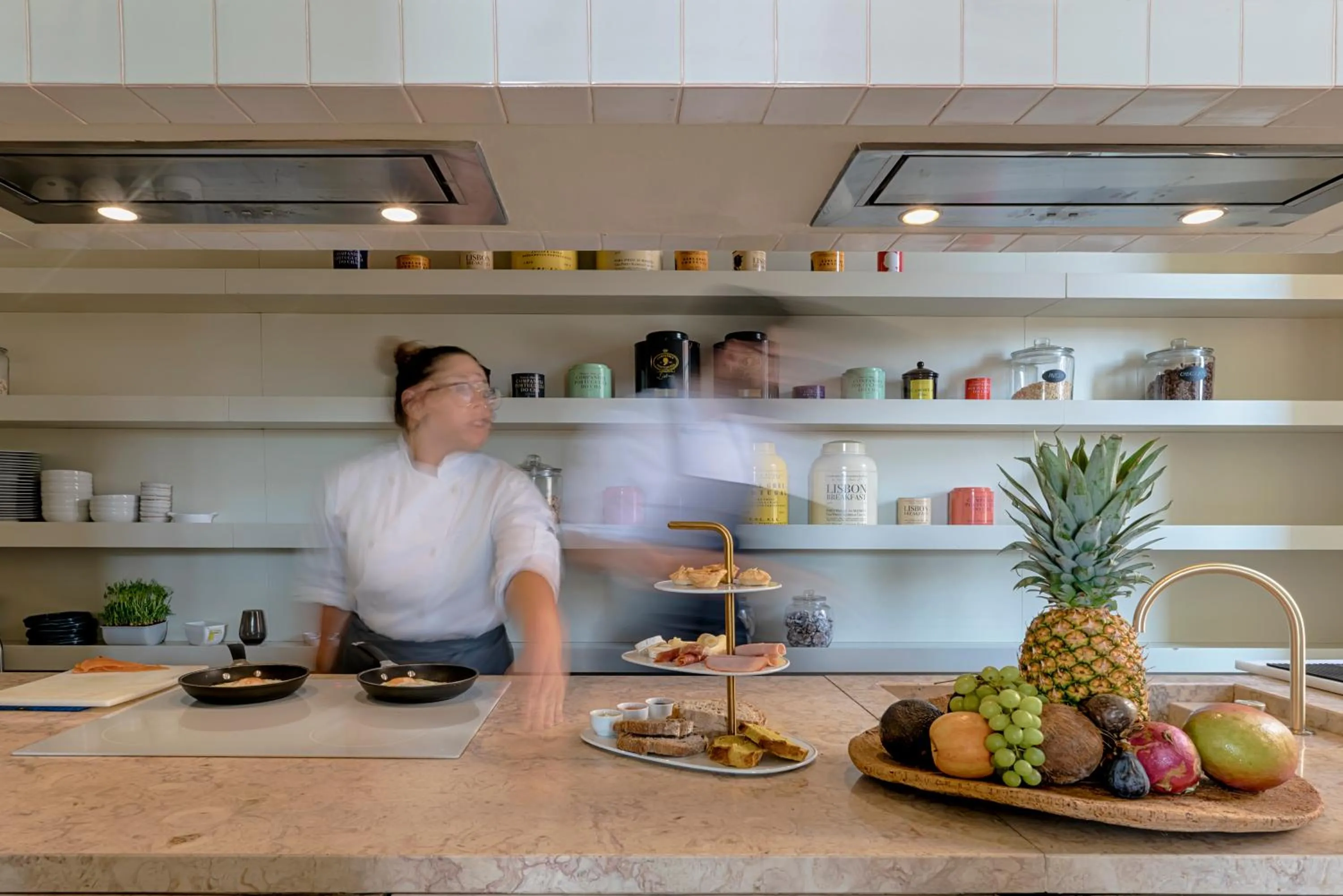 Kitchen or kitchenette in Verride Palácio Santa Catarina